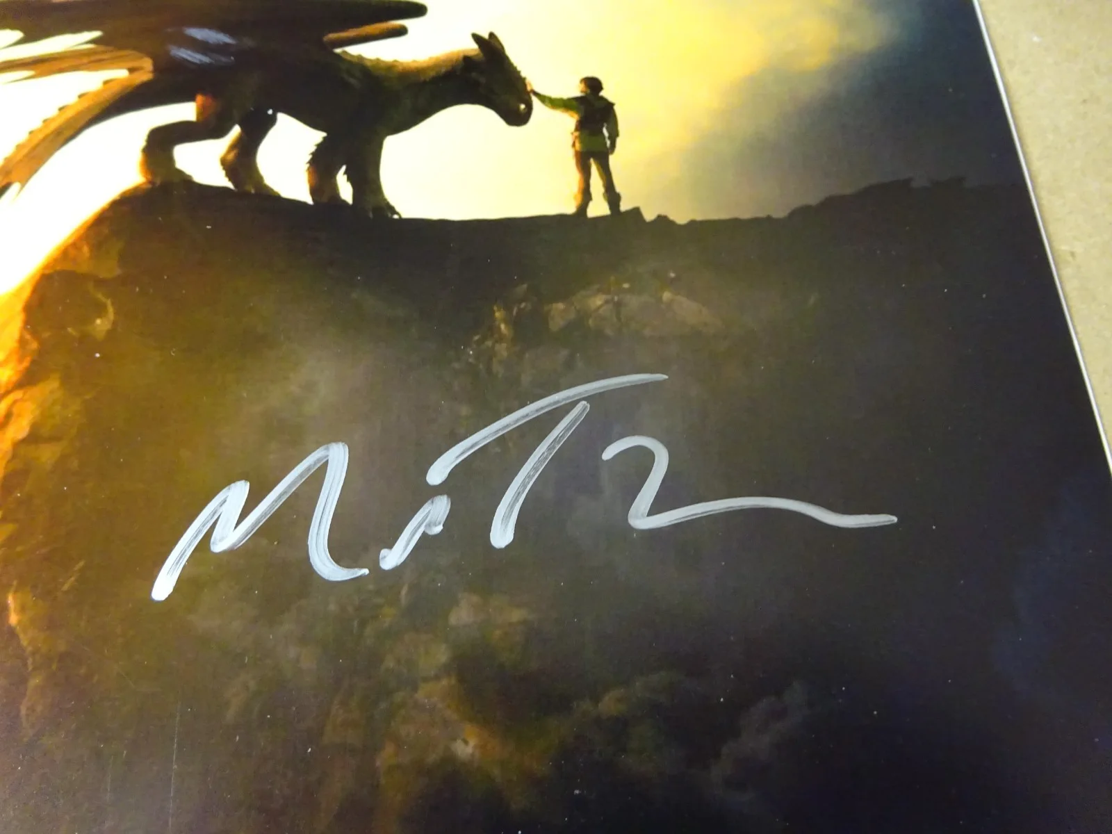 Mason Thames — Signed Mason Thames 12"x18" How To Train Your Dragon Photo Beckett BAS COA, изображение 4