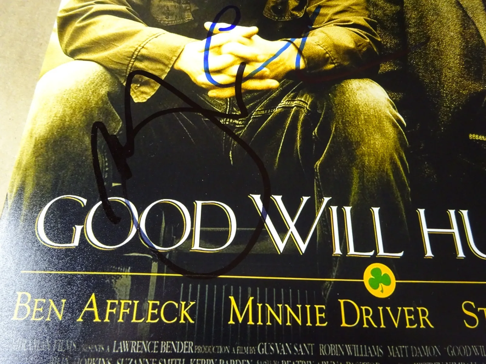 Casey Affleck, Minnie Driver — Signed Casey Affleck & Minnie Driver 11"x17" Good Will Hunting Photo Beckett COA, изображение 4