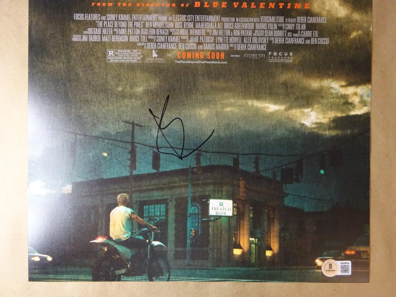 Bradley Cooper — Signed Bradley Cooper Autographed 12"x18" Place Beyond The Pines Photo BAS COA, image 3