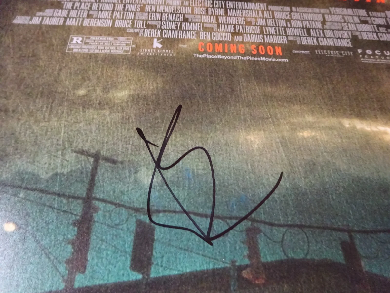Bradley Cooper — Signed Bradley Cooper Autographed 12"x18" Place Beyond The Pines Photo BAS COA, image 4