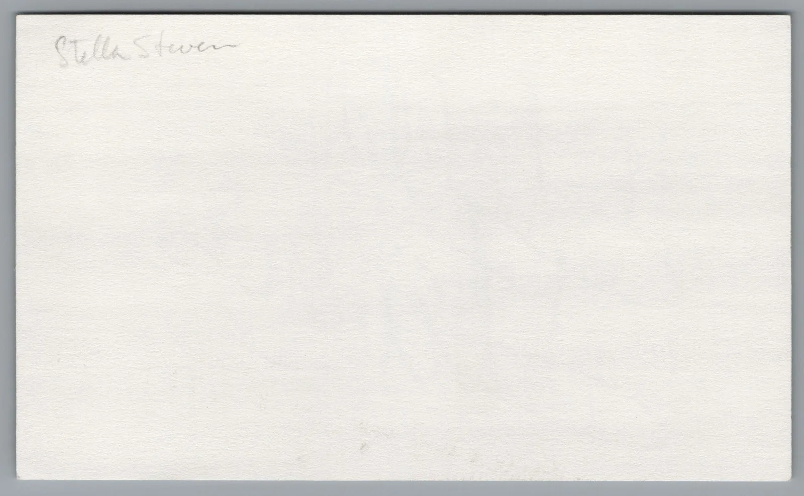 Stella Stevens — Stella Stevens Signed 3x5 Index Card The Nutty Professor Autographed, image 2