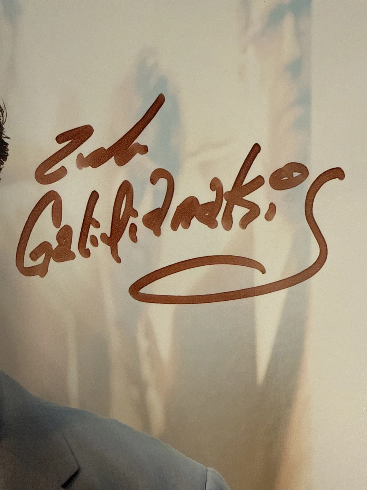 ZACH GALIFIANAKIS Signed 8x10 Photo Full Signature PSA Authentic Autograph Actor, image 2