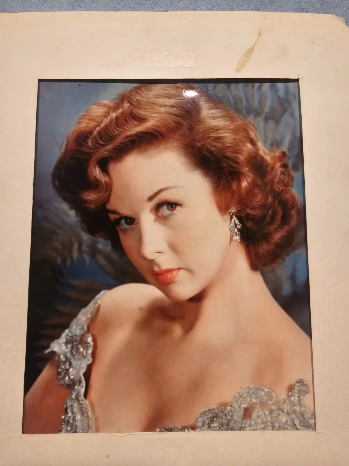 Susan Hayward — Susan Hayward (d. 1975) Signed Autographed Vintage Card with 8"x10" Photo-COA, изображение 2