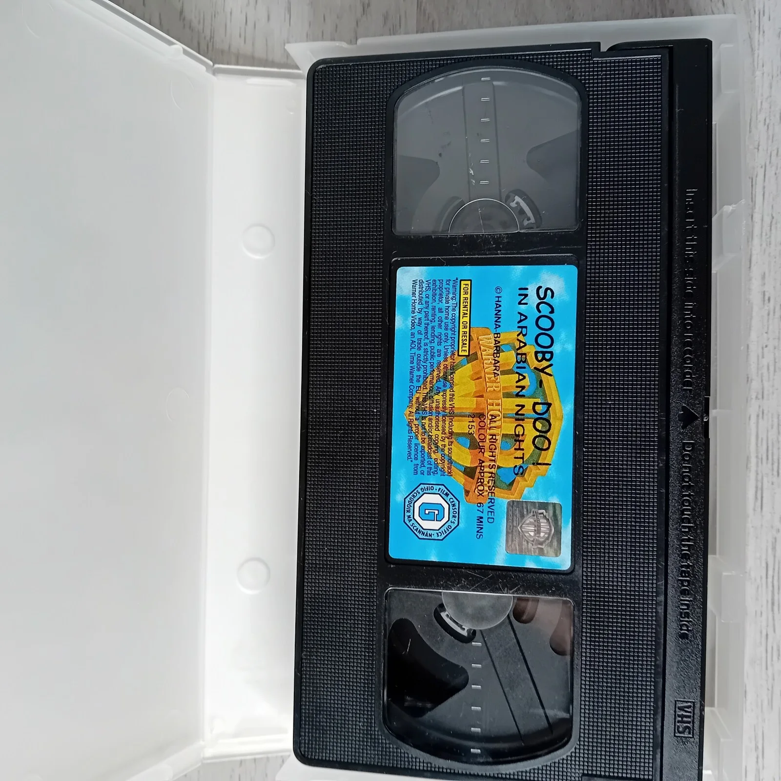 SCOOBY DOO ARABIAN NIGHTS VHS TAPE -RARE RETRO MOVIE SERIES VINTAGE, изображение 2