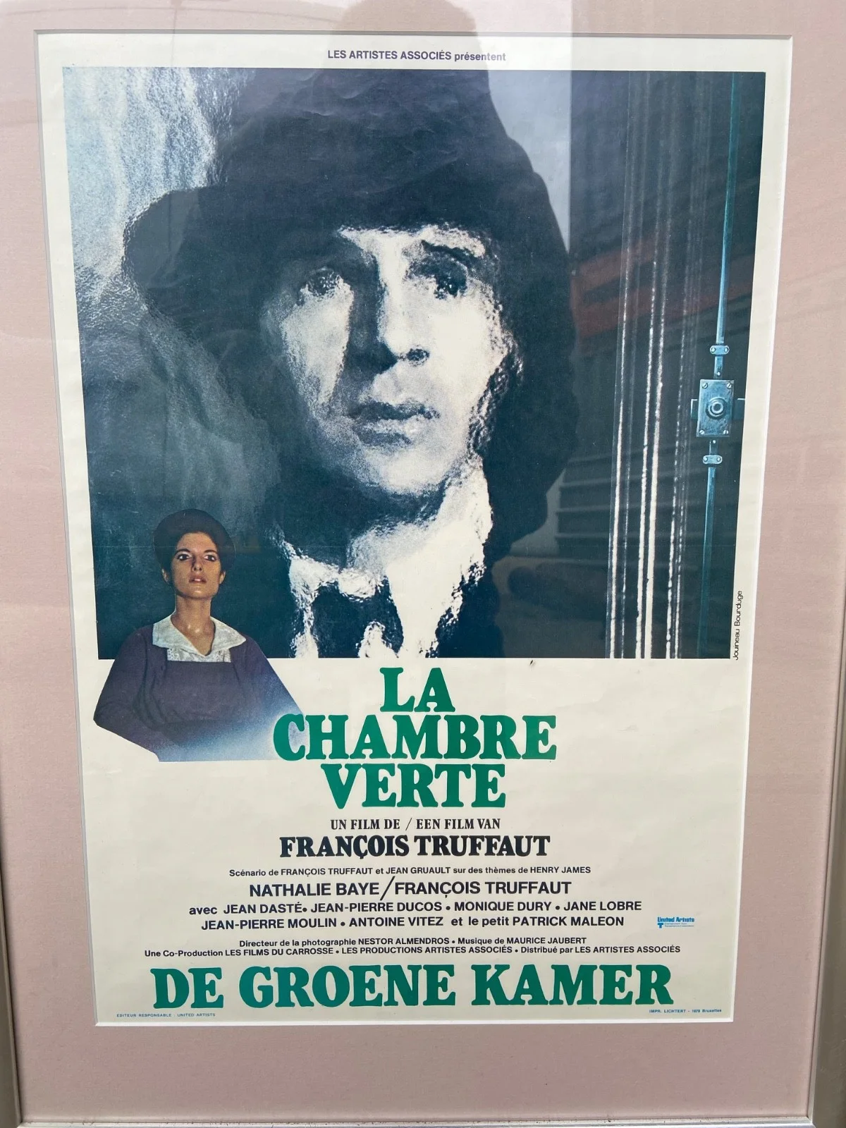 LES ARTISTES ASSOCIES BELGIUM FILM POSTERS FRAMED 47 X 64CM, изображение 3