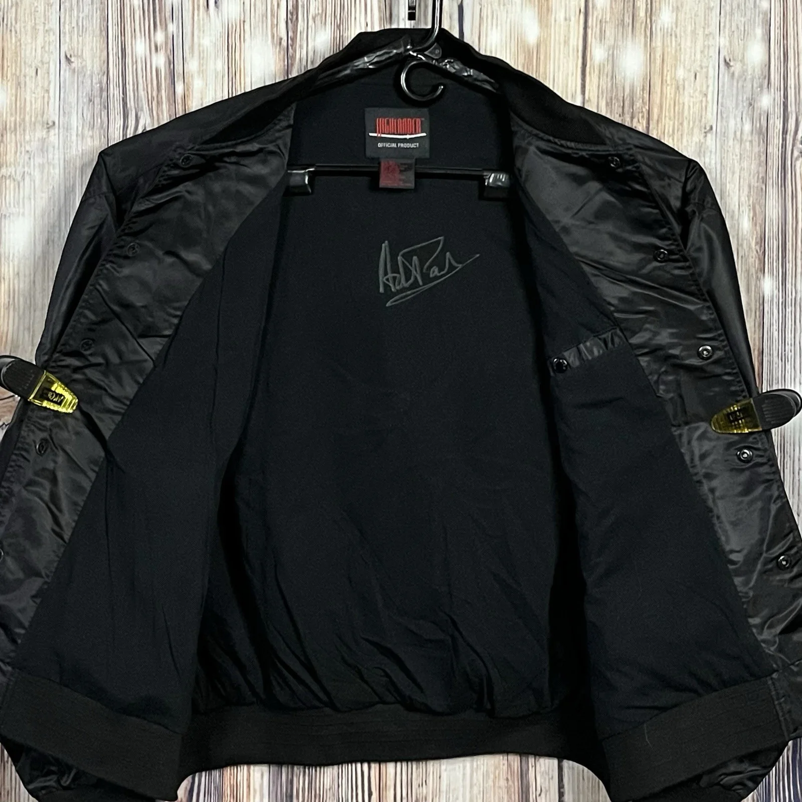 Adrian Paul — HIGHLANDER JACKET Autographed By Adrian Paul / Duncan MacLeod The Source NEW, image 3