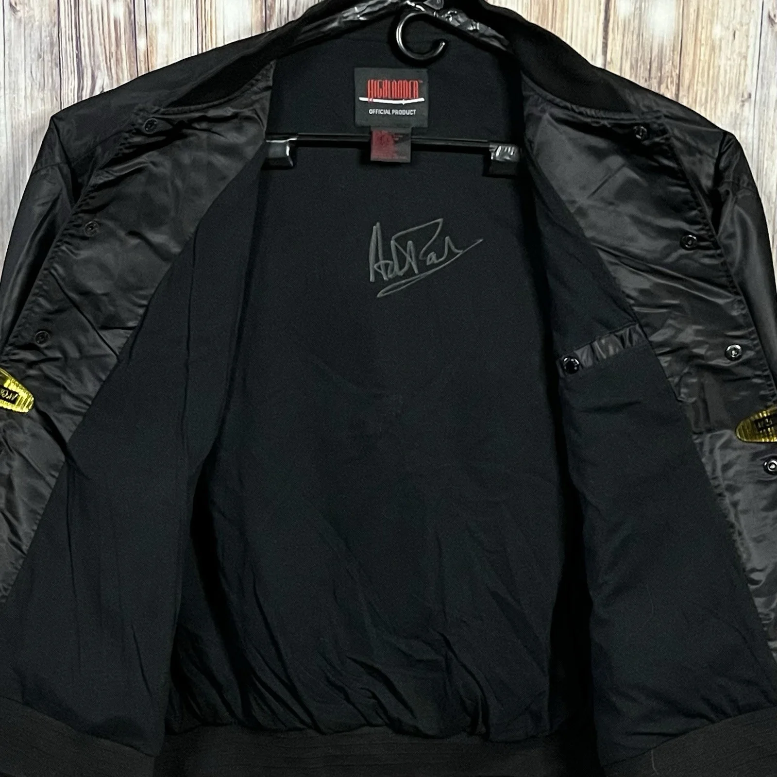 Adrian Paul — HIGHLANDER JACKET Autographed By Adrian Paul / Duncan MacLeod The Source NEW, image 5