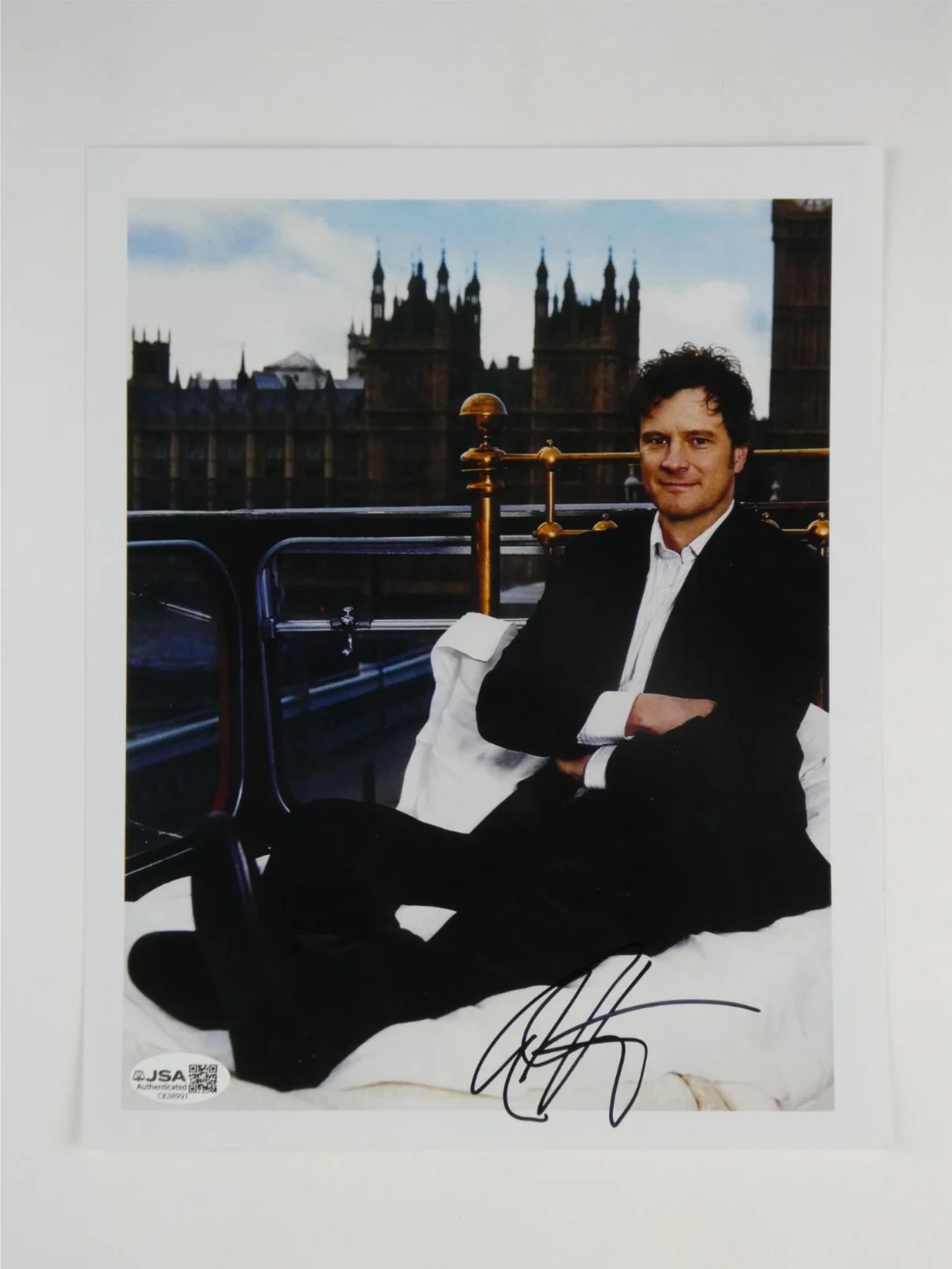 Colin Firth — Colin Firth Signed 8x10 Photo Autographed JSA COA, изображение 2