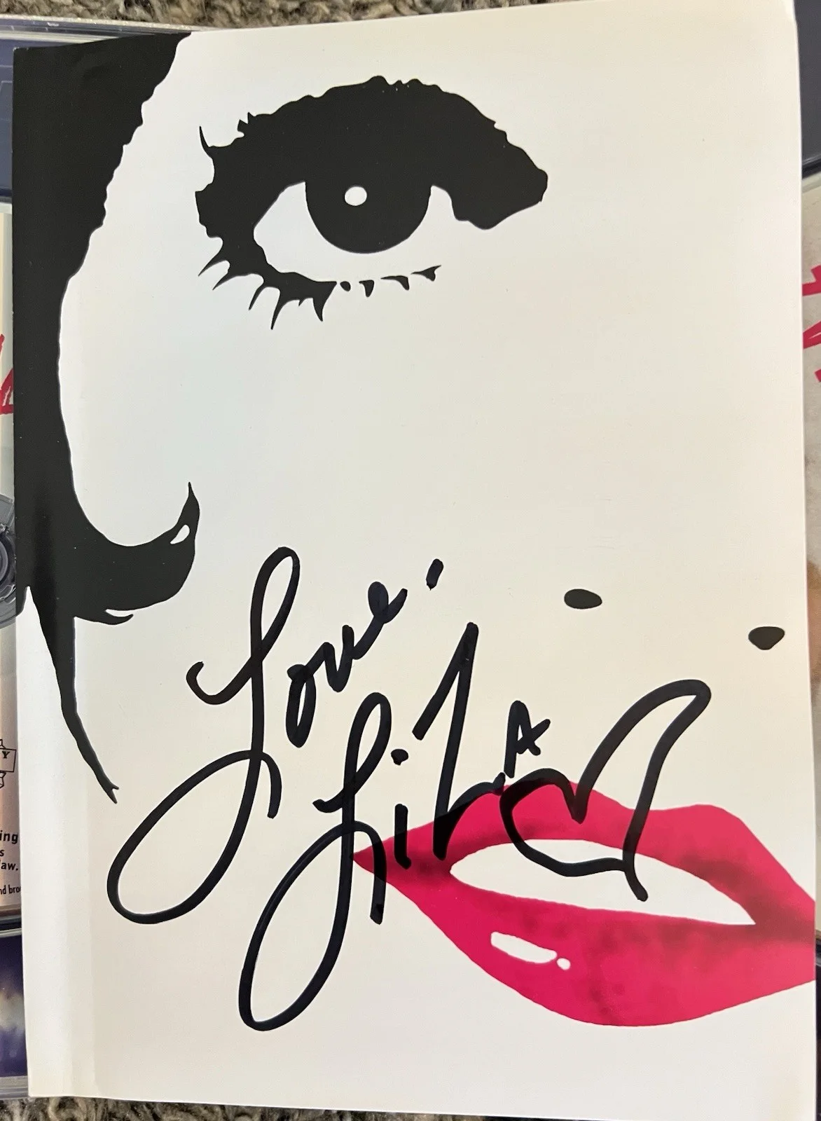 Liza Minnelli , 2 X Signed Autographed , Cd / DVD , Liza With A Z, изображение 3