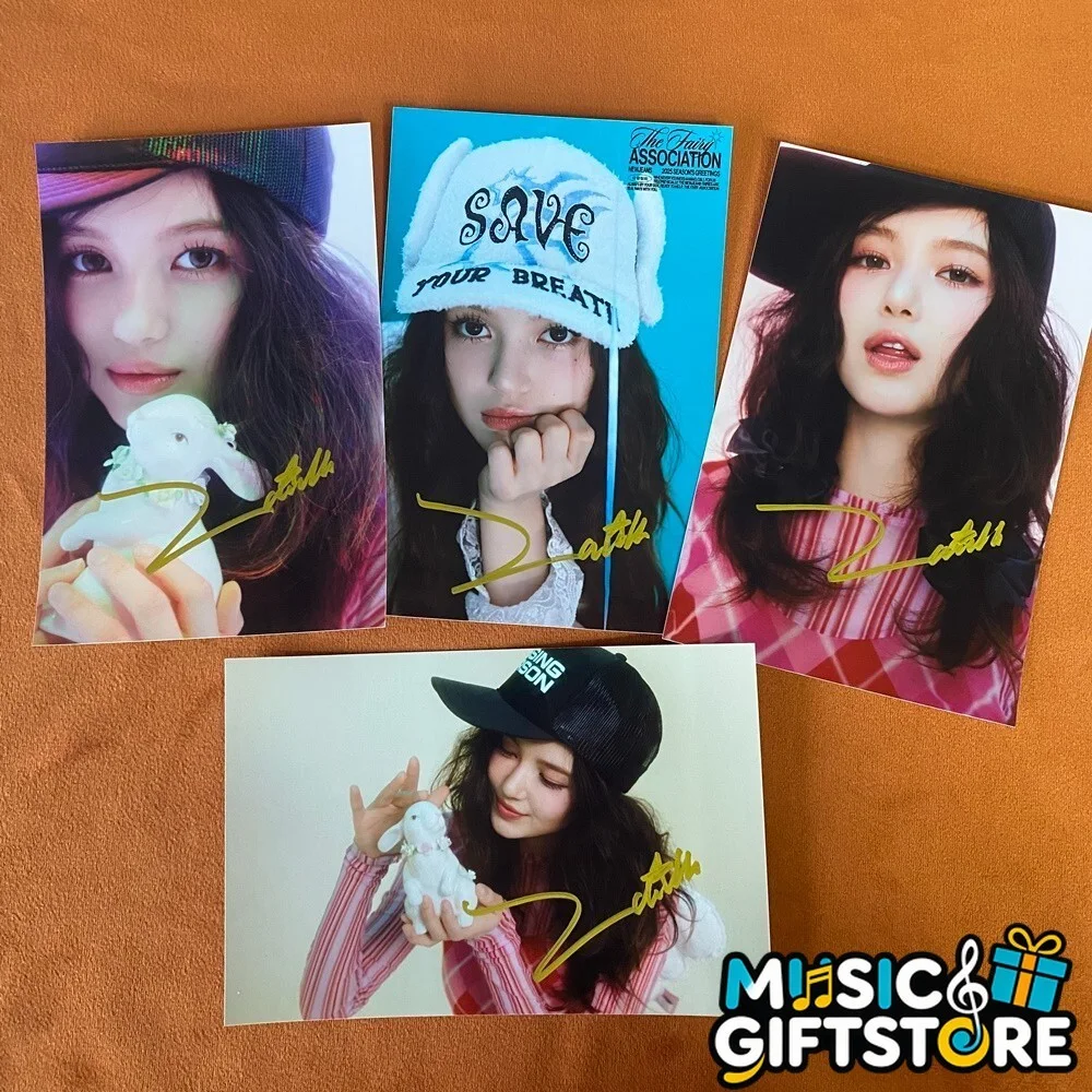 NEWJEANS DANIELLE Autographed Signed Photo K-POP Collection 4*6 2024A #MUGS, изображение 2