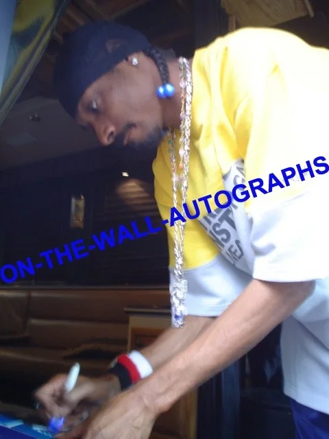 SNOOP DOGG HAND SIGNED AUTOGRAPHED DOGGYSTYLE VINYL! RARE WITH PROOF +C.O.A., image 3
