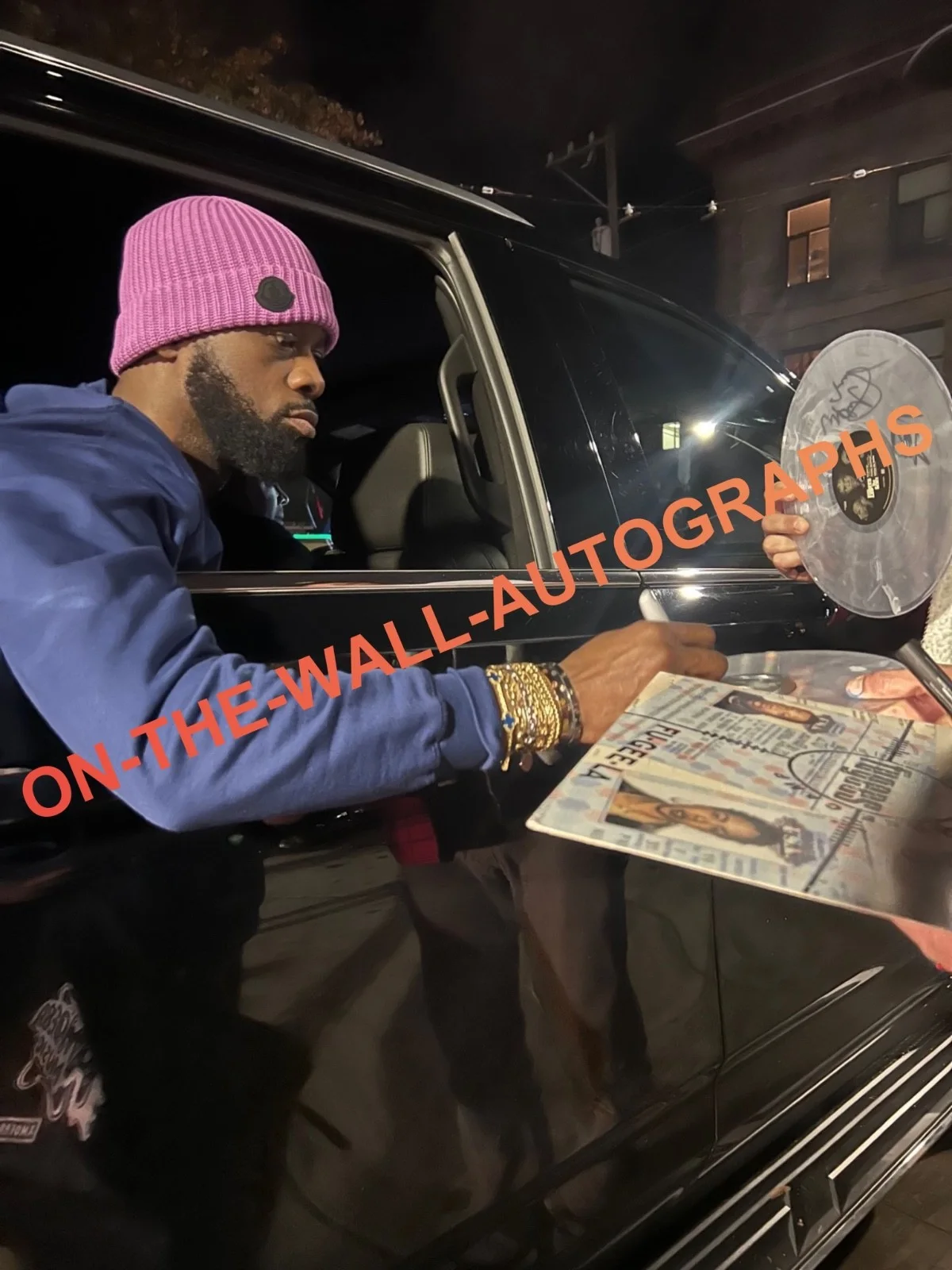 FUGEES HAND SIGNED AUTOGRAPHED THE SCORE SMOKE VINYL BY ALL 3 RARE W/EXACT PROOF, изображение 5