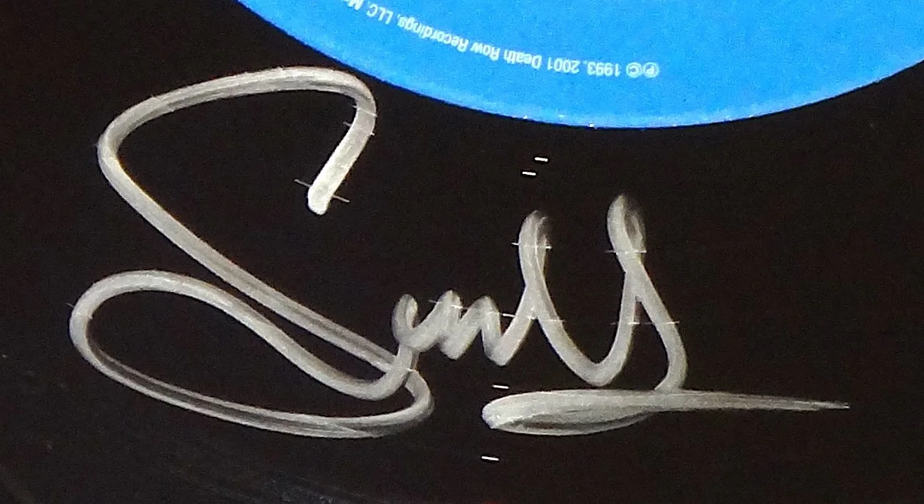 SNOOP DOGG HAND SIGNED AUTOGRAPHED DOGGYSTYLE VINYL! RARE WITH PROOF + C.O.A., image 2