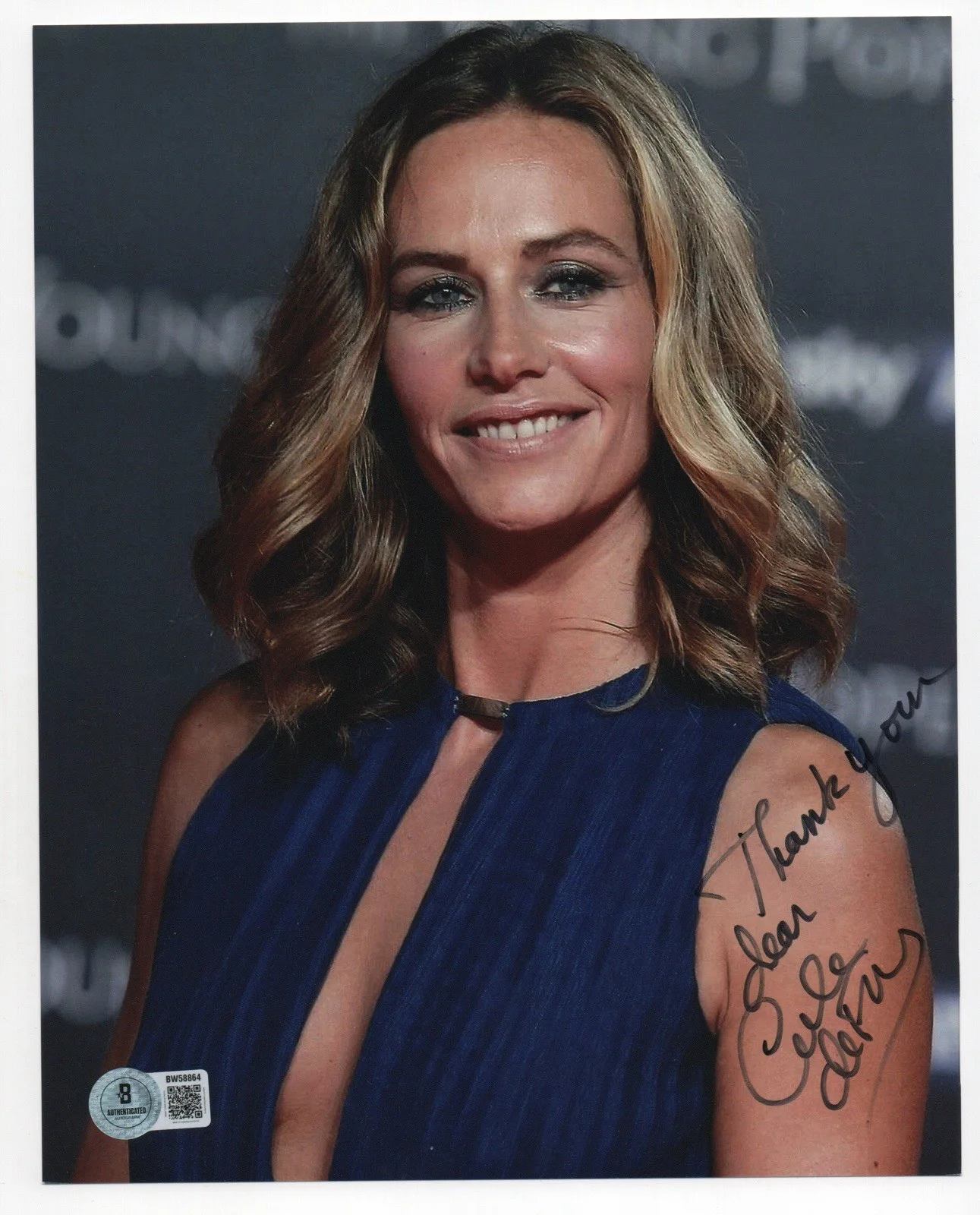 Cecile De France — Cecile De France autographed signed 8x10 photo Beckett BAS COA Sexy Hot Louise