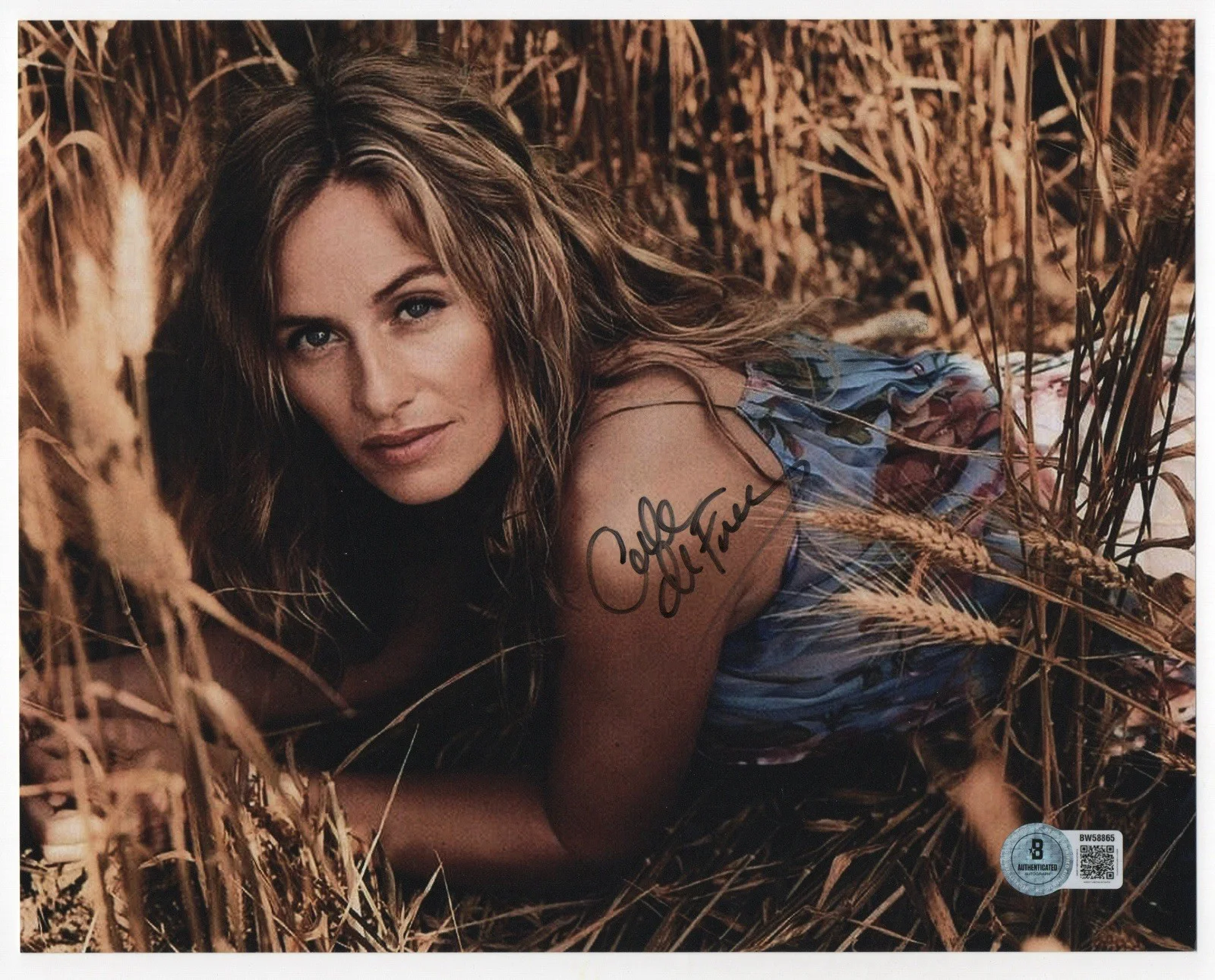 Cecile De France — Cecile De France autographed signed 8x10 photo Beckett BAS COA Sexy Hot Louise