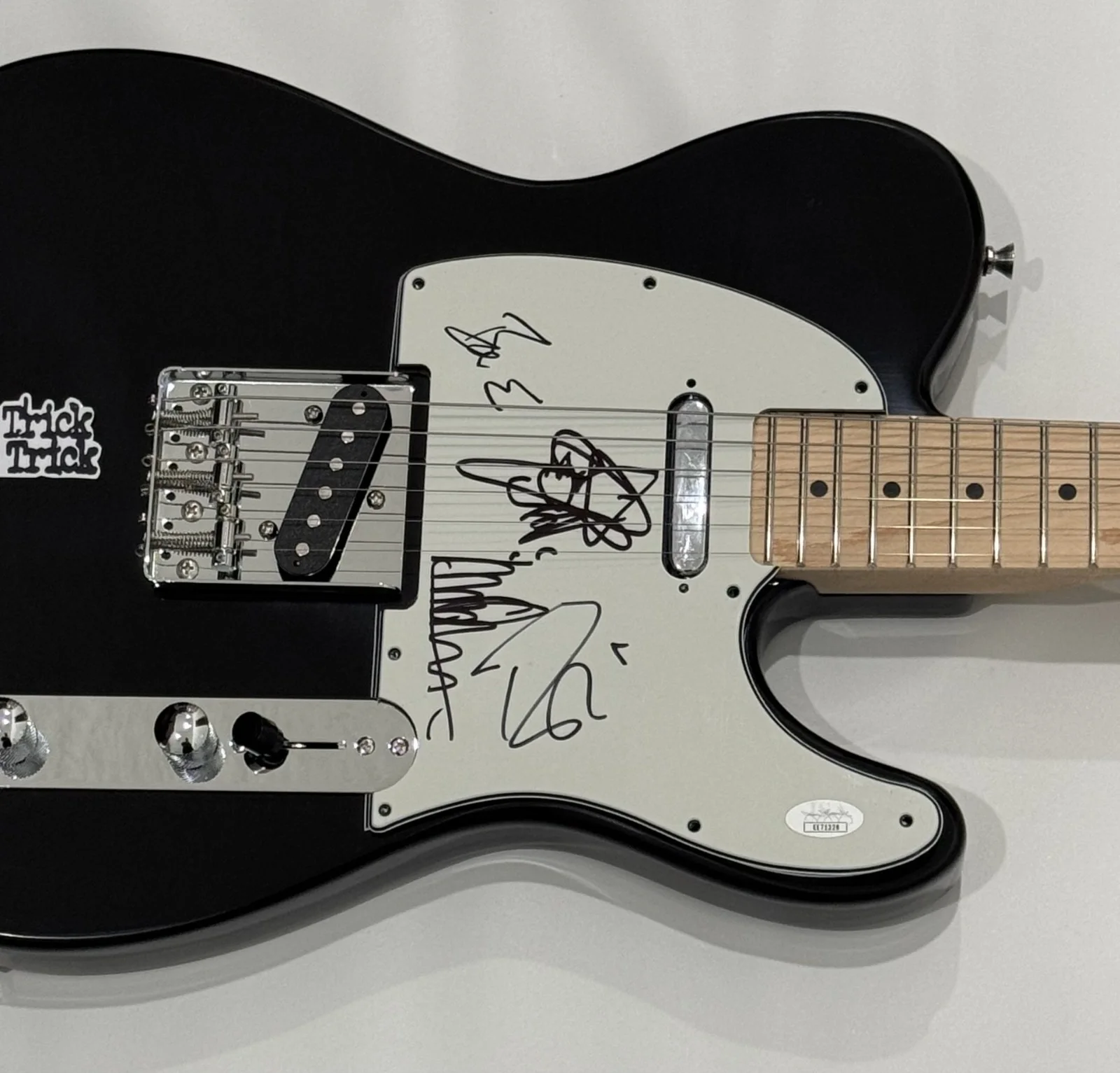 CHEAP TRICK SIGNED GUITAR ZANDER RICK NIELSEN TOM BUN E. CARLOS ALL 4 JSA LOA, изображение 2