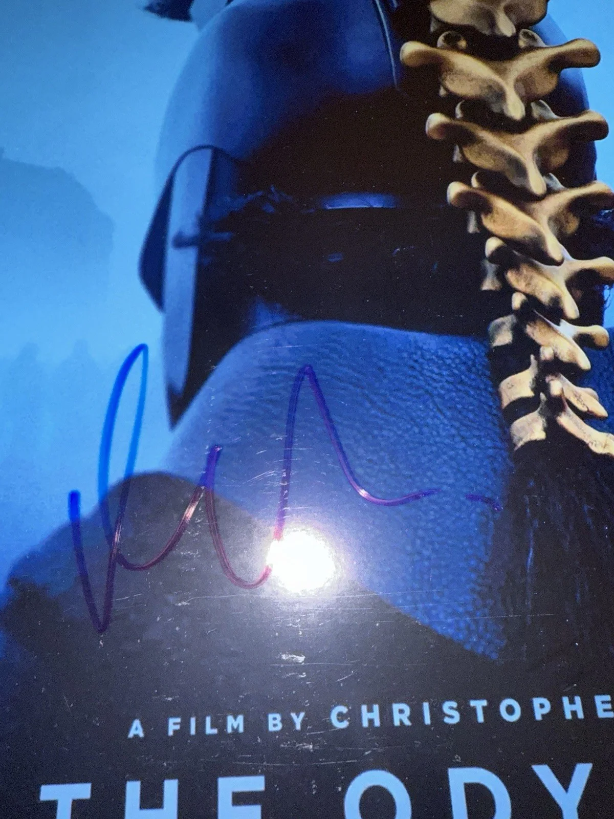 Matt Damon — MATT DAMON SIGNED AUTOGRAPHED THE ODYSSEY ODYSSEUS 12x18 PHOTO RARE JSA COA, изображение 3