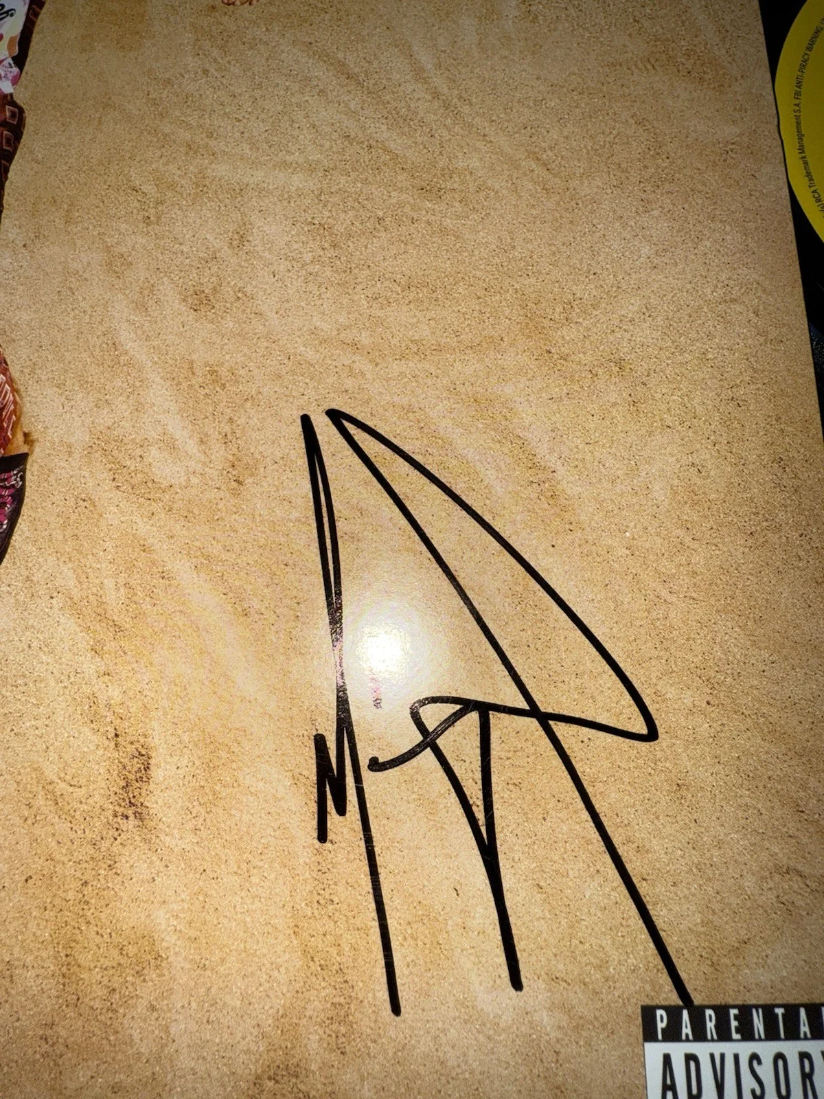 MIGUEL SIGNED AUTOGRAPHED WAR & LEISURE VINYL ALBUM RECORD LP MUSIC JSA COA, image 3
