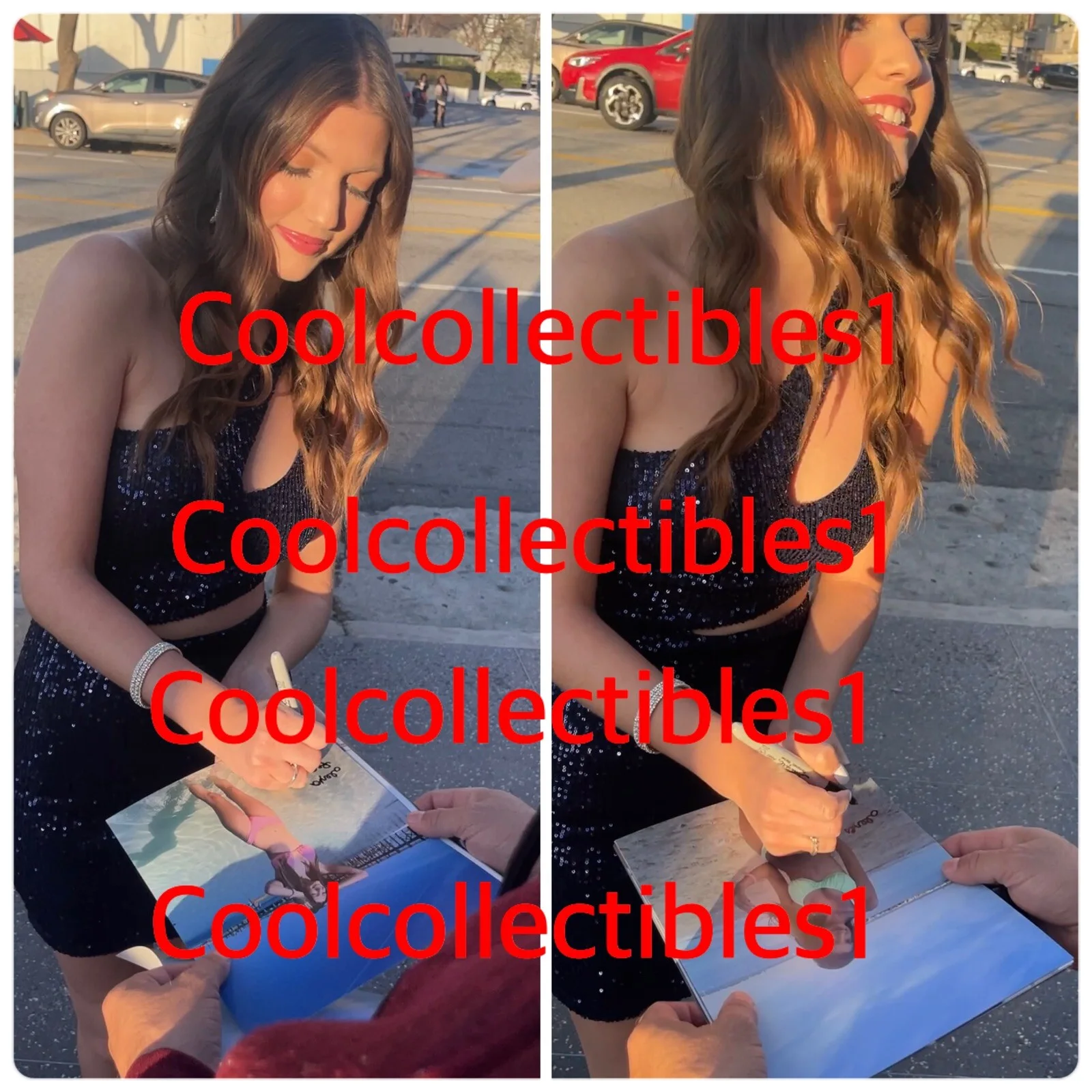 Alexa Reddy — ALEXA REDDY IN PERSON SIGNED 8X10 PHOTO 3 INFLUENCER TIK TOK (PROOF) COA, изображение 2