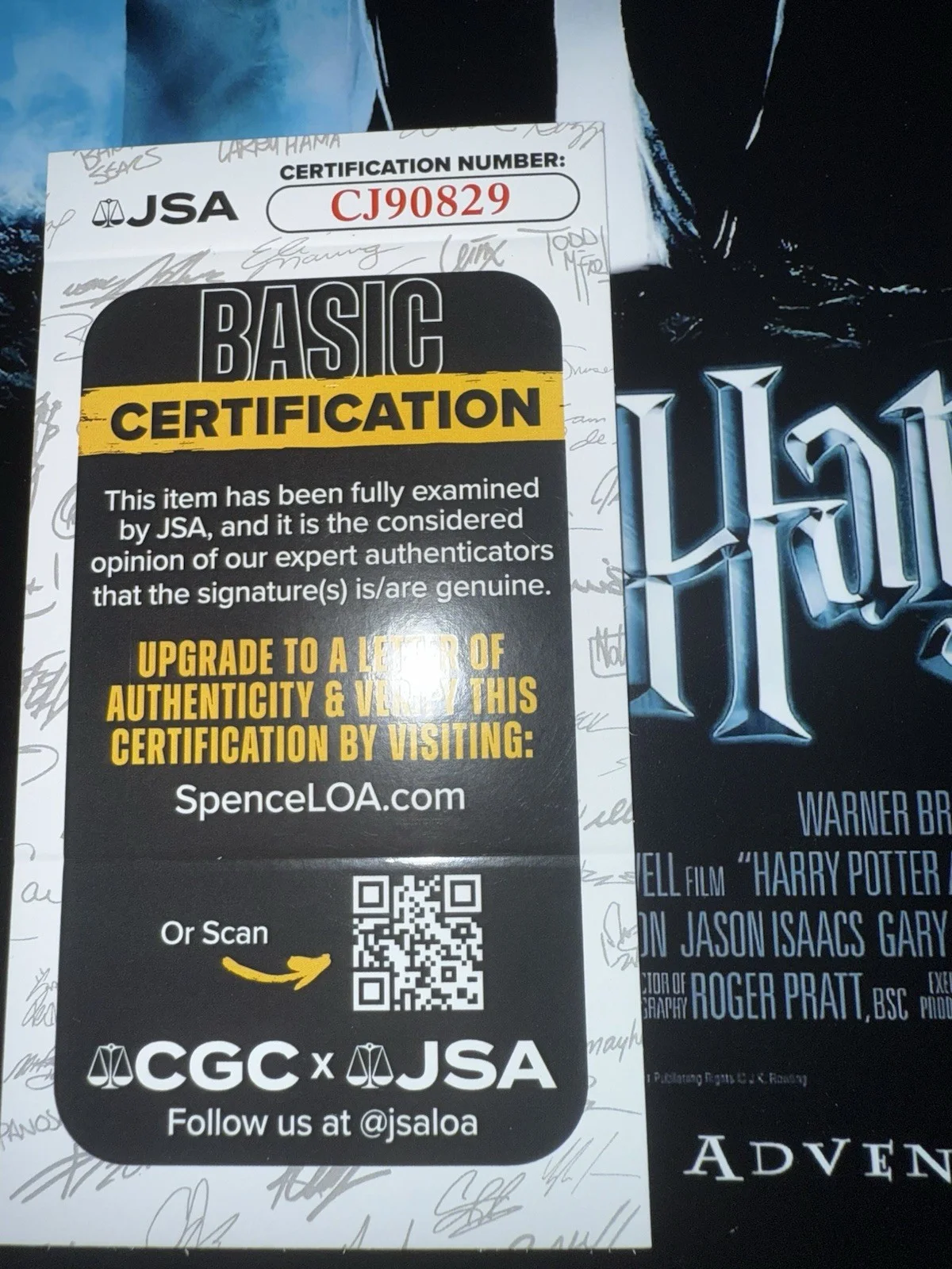 Daniel Radcliffe — DANIEL RADCLIFFE SIGNED AUTOGRAPHED HARRY POTTER GOBLET OF FIRE 12x18 PHOTO JSA, изображение 5