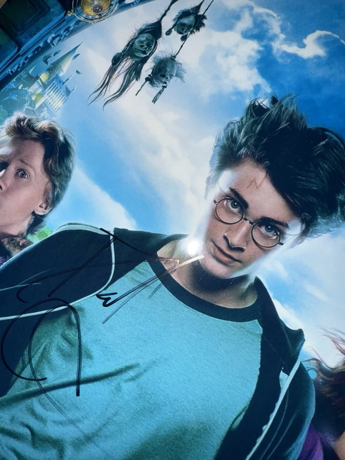 Daniel Radcliffe — DANIEL RADCLIFFE SIGNED AUTOGRAPHED HARRY POTTER PRISONER AZKABAN 12x18 PIC JSA, image 3