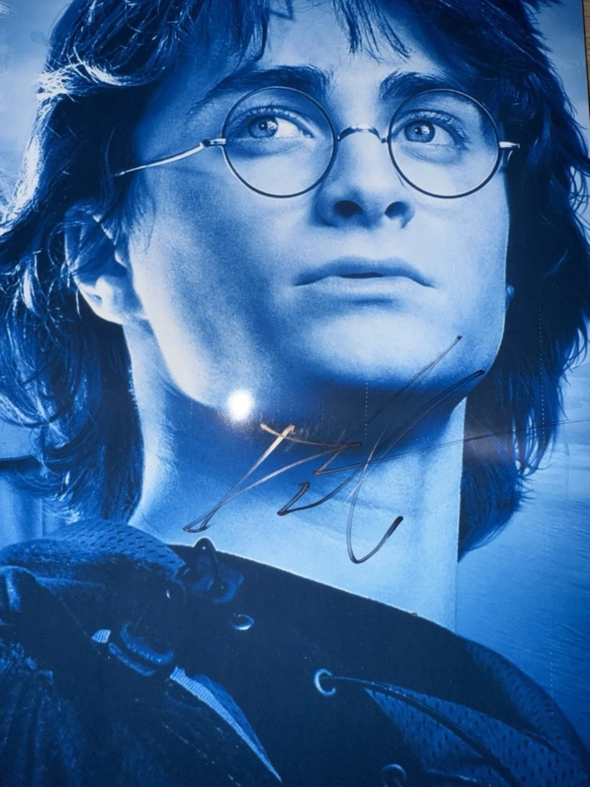Daniel Radcliffe — DANIEL RADCLIFFE SIGNED AUTOGRAPHED HARRY POTTER GOBLET OF FIRE 12x18 PHOTO JSA, image 3