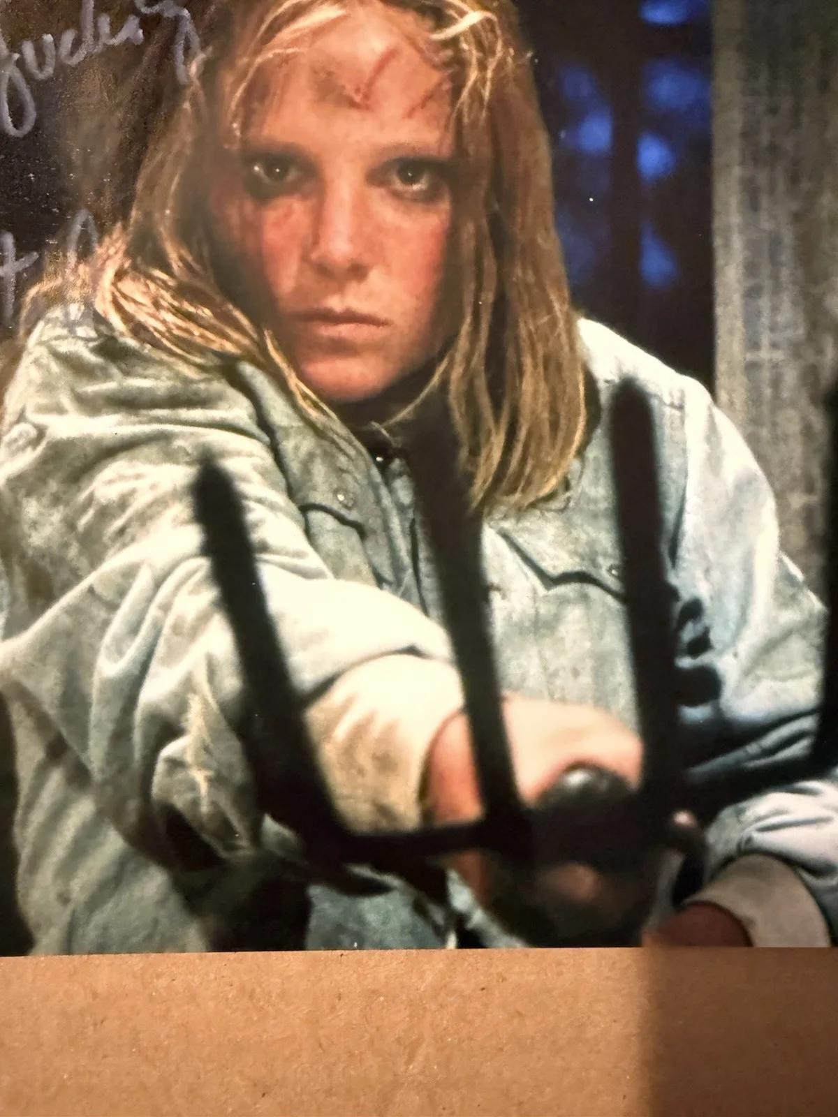 THE ULTIMATE Amy Steel "Ginny Field" Signed 8x10 - ICONIC QUOTE, image 3