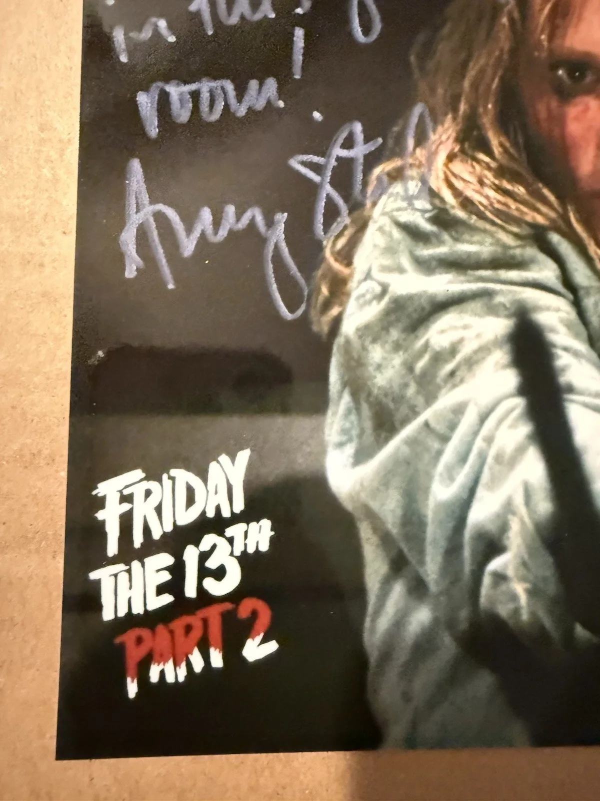 THE ULTIMATE Amy Steel "Ginny Field" Signed 8x10 - ICONIC QUOTE, image 4