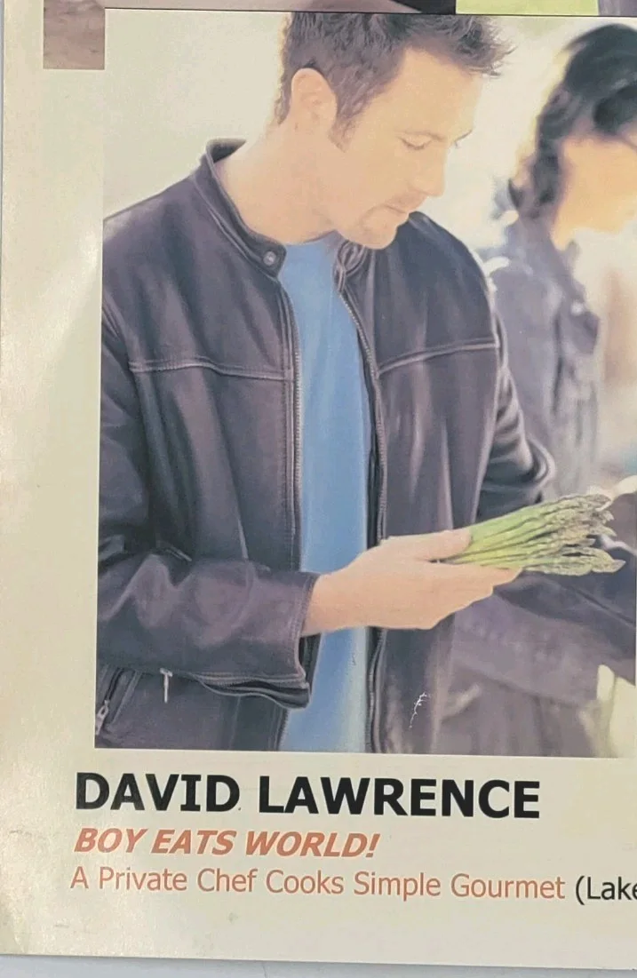 David Lawrence — Chef David Lawrence 8 x 10 Signed Autographed Promo Photo Boy Eats World, image 3