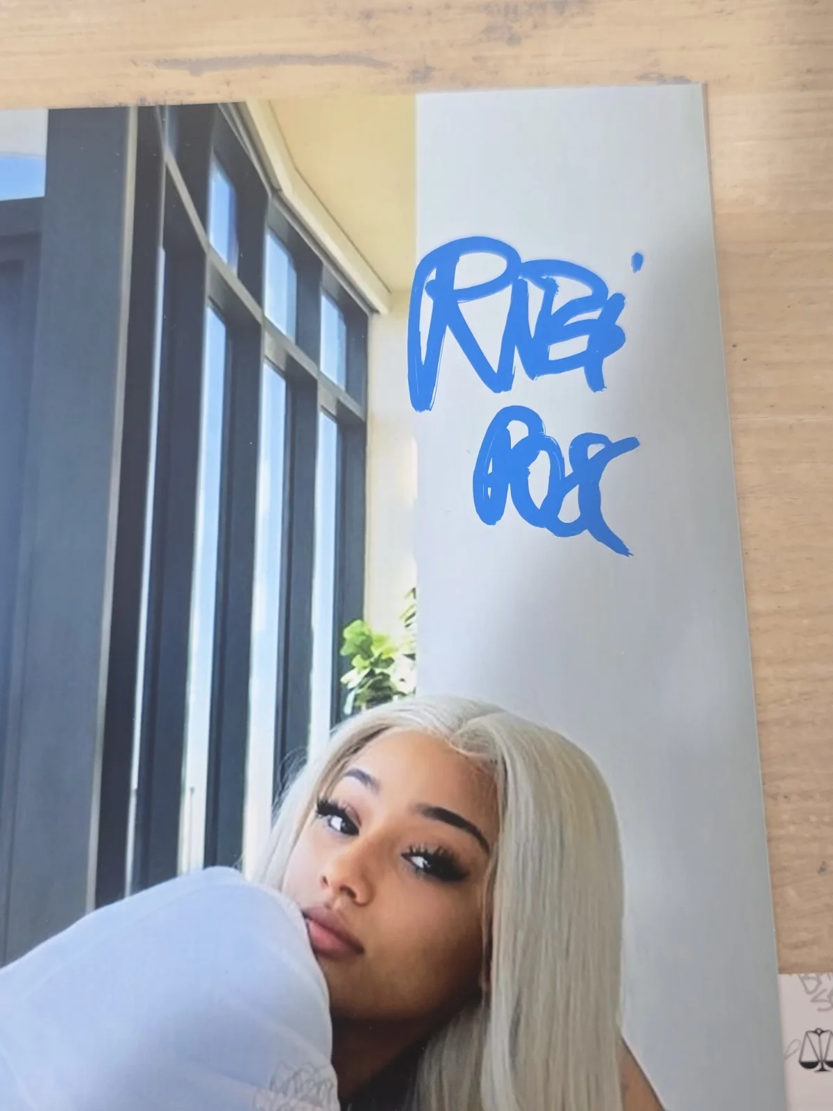 Rubi Rose — Rubi Rose Signed Autograph 8x10 Photo Streamer Model Rapper JSA CERT, image 2