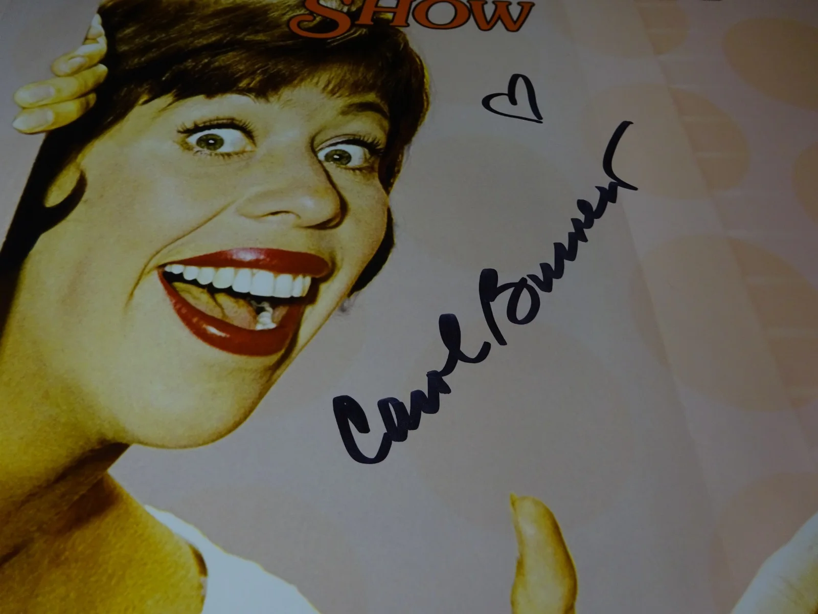 Caroll Burnett — Signed The Carol Burnett Show Autographed 11"x17" Photo Beckett BAS COA, image 4