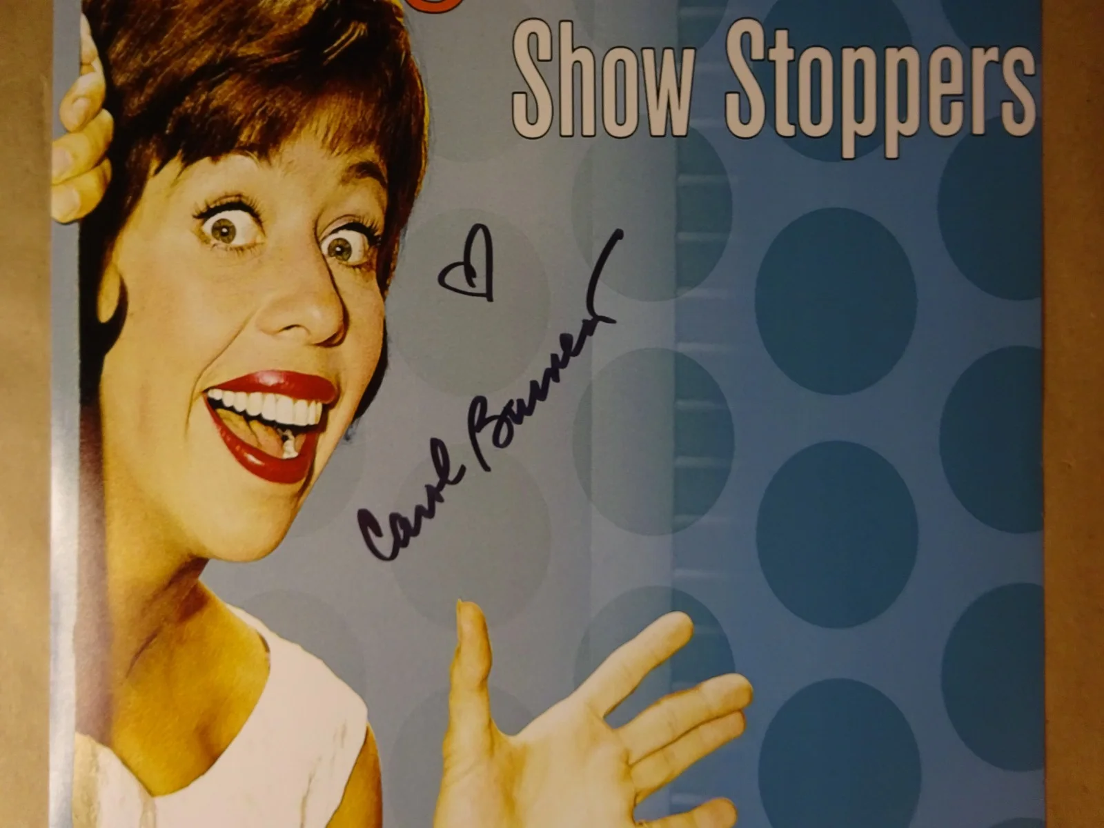 Caroll Burnett — Signed The Carol Burnett Show Autographed 11"x17" Photo Beckett BAS COA, image 3