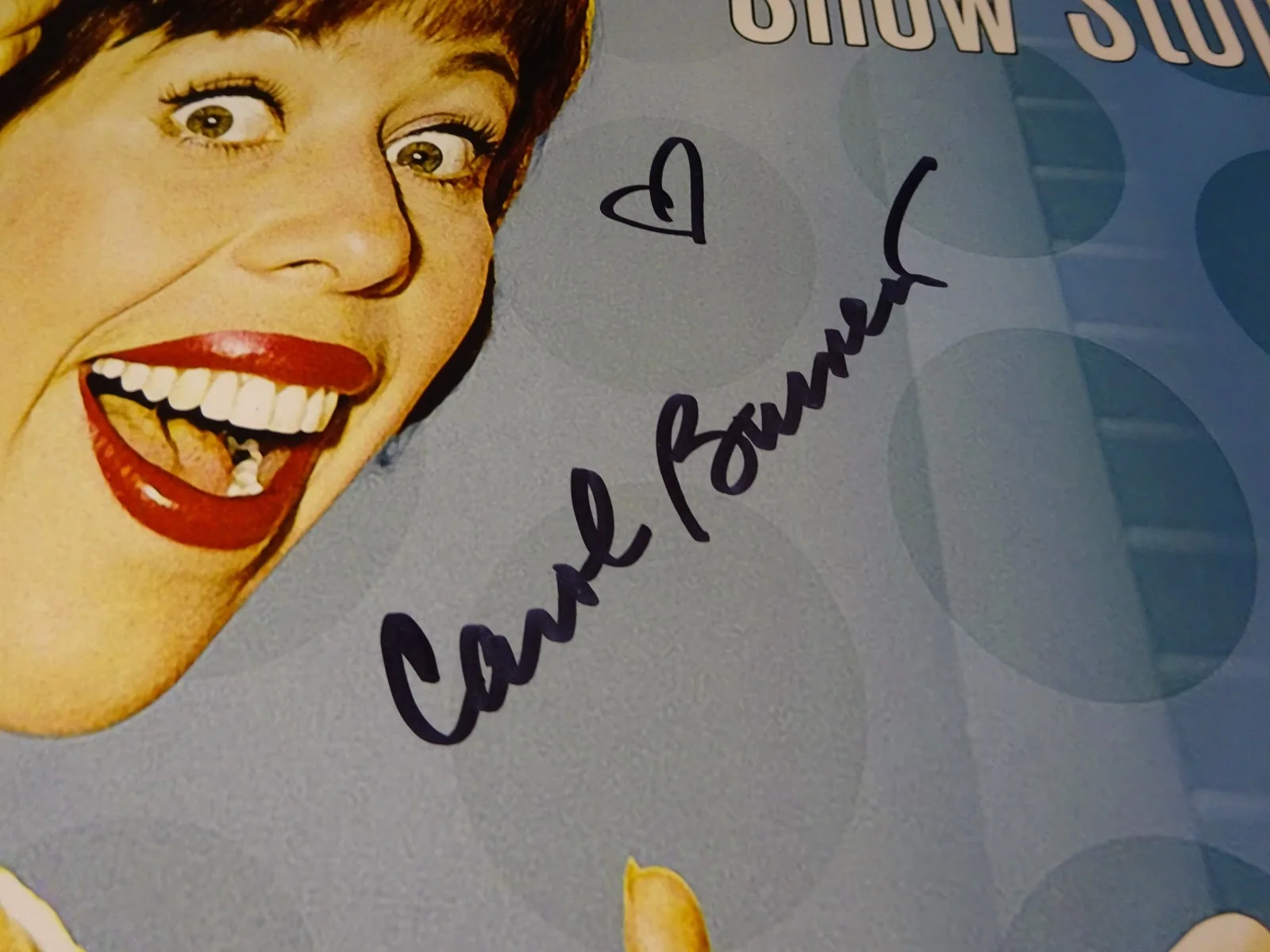 Caroll Burnett — Signed The Carol Burnett Show Autographed 11"x17" Photo Beckett BAS COA, image 4