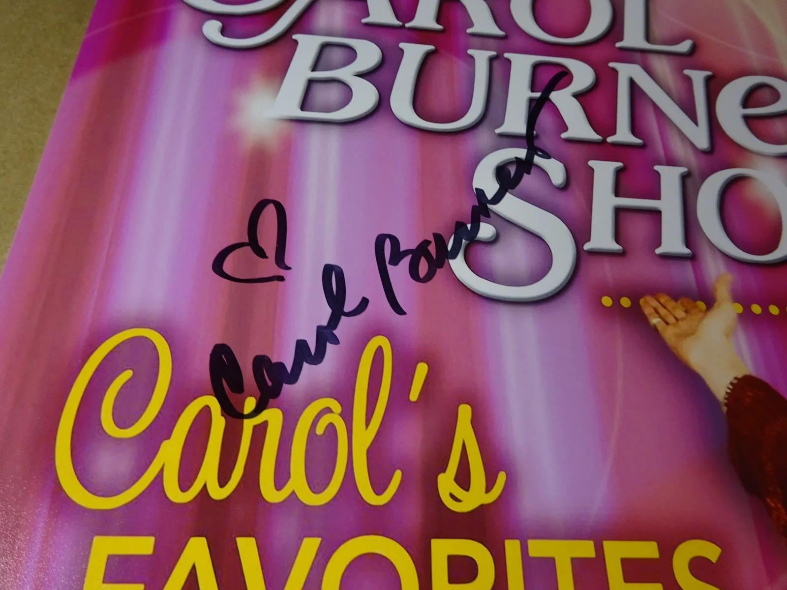 Caroll Burnett — Signed The Carol Burnett Show Autographed 11"x17" Photo Beckett BAS COA, image 4