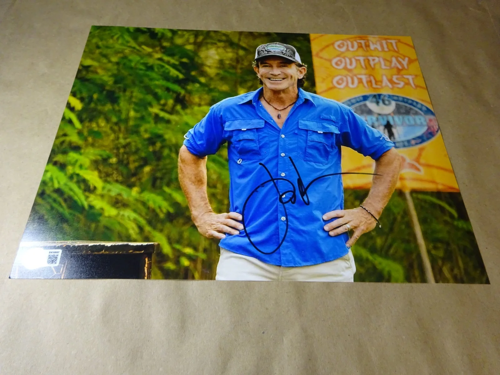 Jeff Probst — Signed Jeff Probst Autographed 11"x14" Photo Survivor Beckett BAS COA, изображение 2