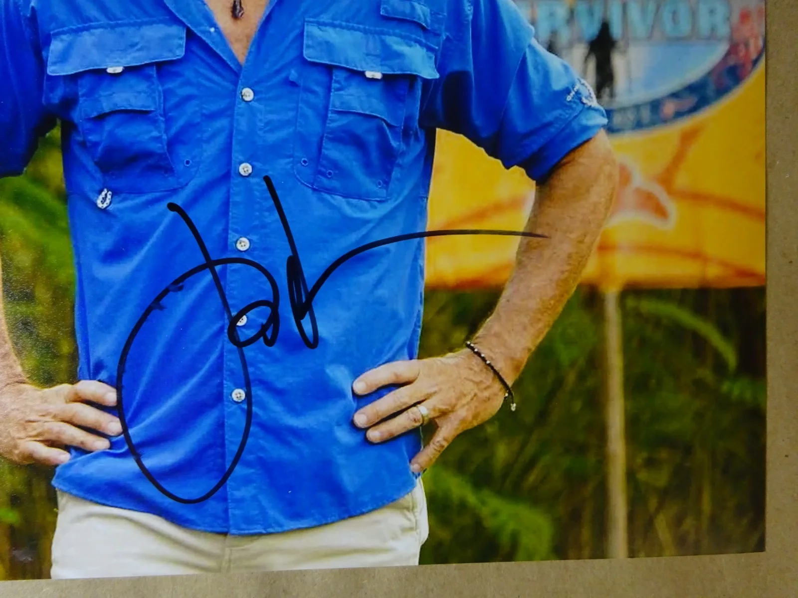 Jeff Probst — Signed Jeff Probst Autographed 11"x14" Photo Survivor Beckett BAS COA, изображение 3