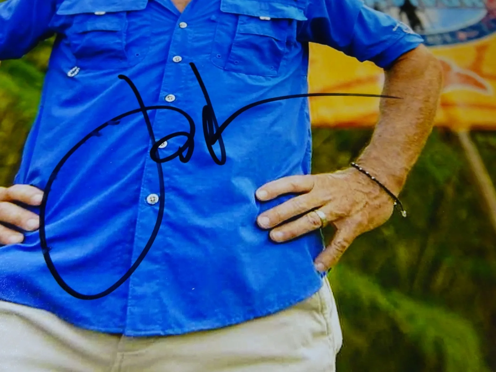 Jeff Probst — Signed Jeff Probst Autographed 11"x14" Photo Survivor Beckett BAS COA, изображение 4