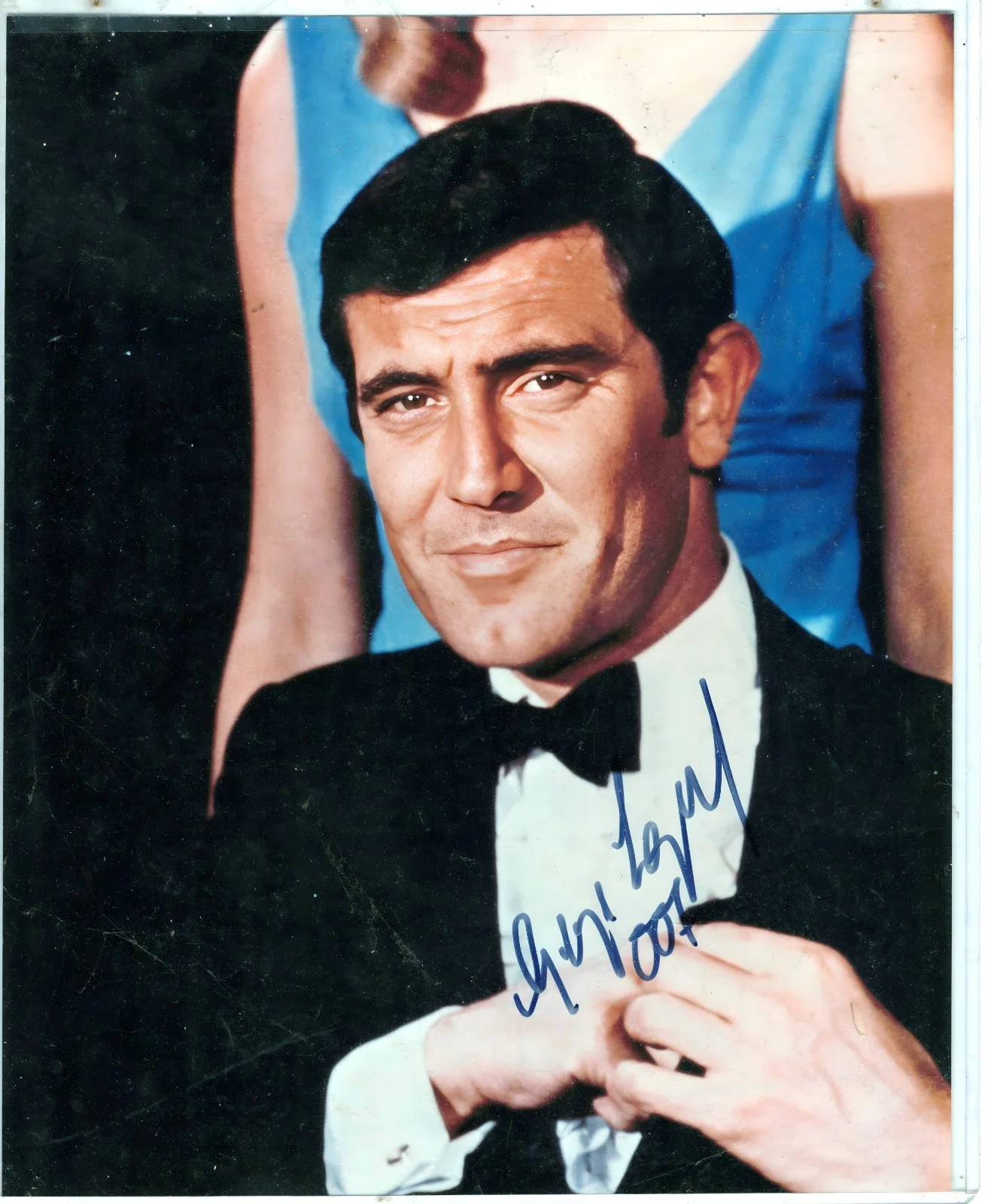 ALL 6 BONDS ORIGINAL AUTOGRAPHS CONNERY, LAZENBY, MOORE, DALTON, BROSNAN, CRAIG,, image 3