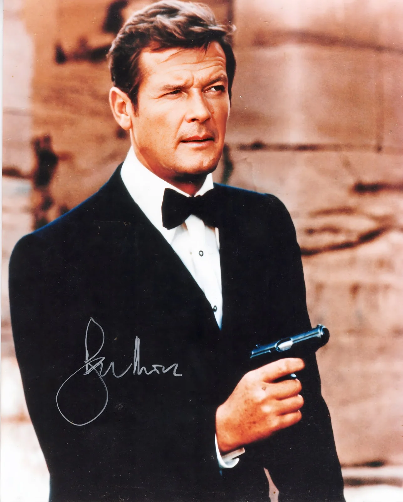 ALL 6 BONDS ORIGINAL AUTOGRAPHS CONNERY, LAZENBY, MOORE, DALTON, BROSNAN, CRAIG,, image 4