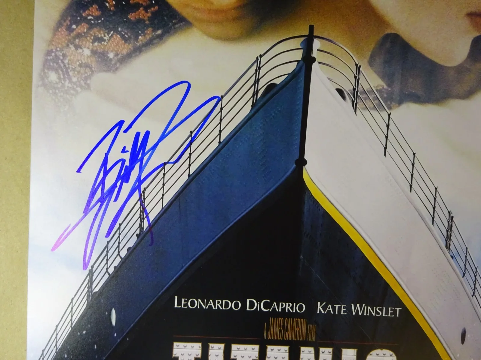 Billy Zane — Signed Billy Zane Autographed 12"x18" Titanic Photo Beckett BAS COA, image 3