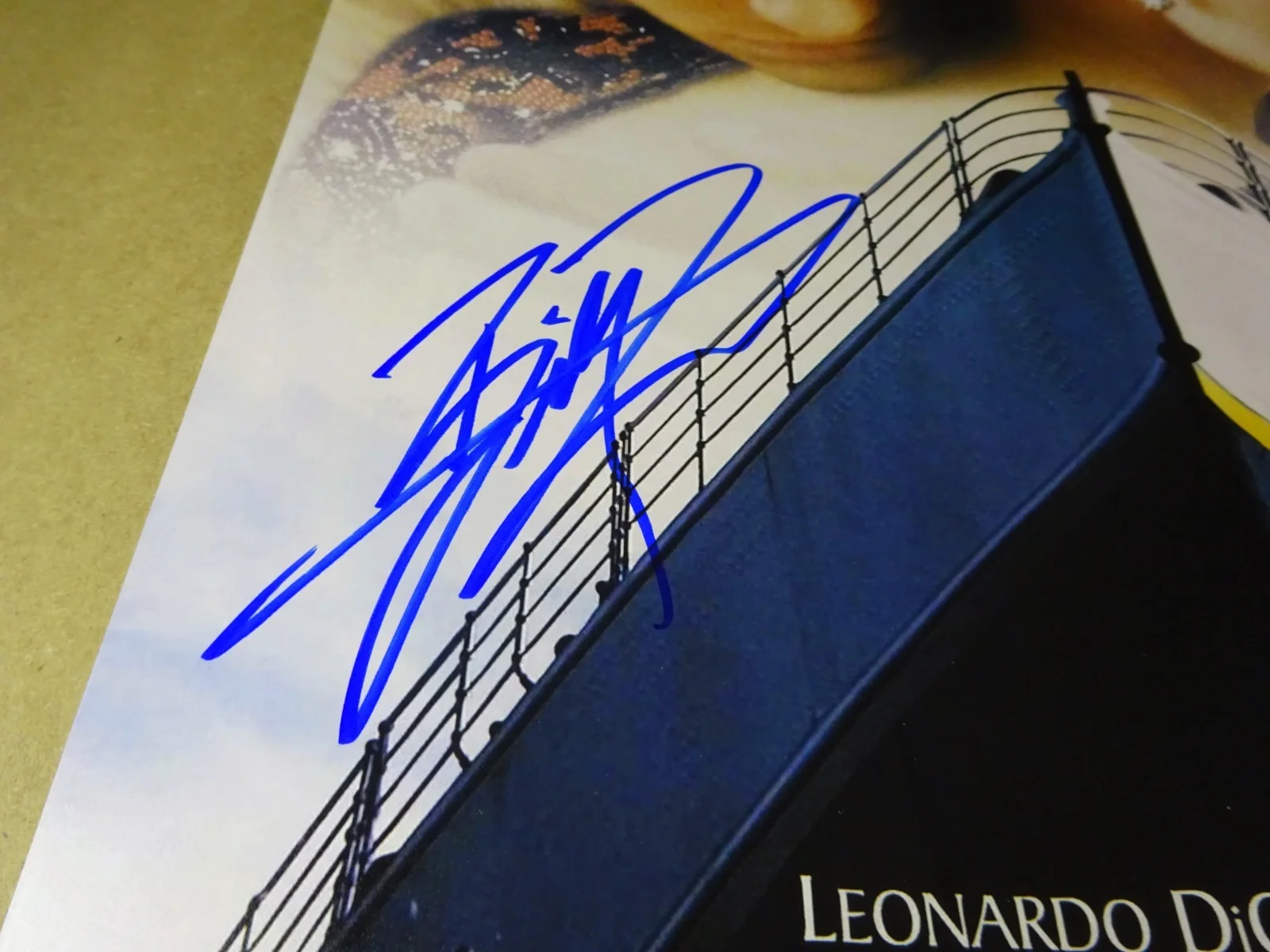 Billy Zane — Signed Billy Zane Autographed 12"x18" Titanic Photo Beckett BAS COA, image 4