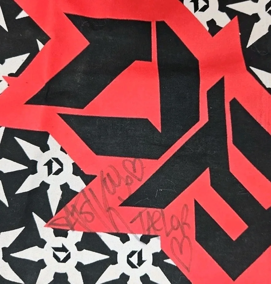 Datsik Signed Bandana - Official Ninja Squad Tour Merch - Dubstep/EDM, image 2