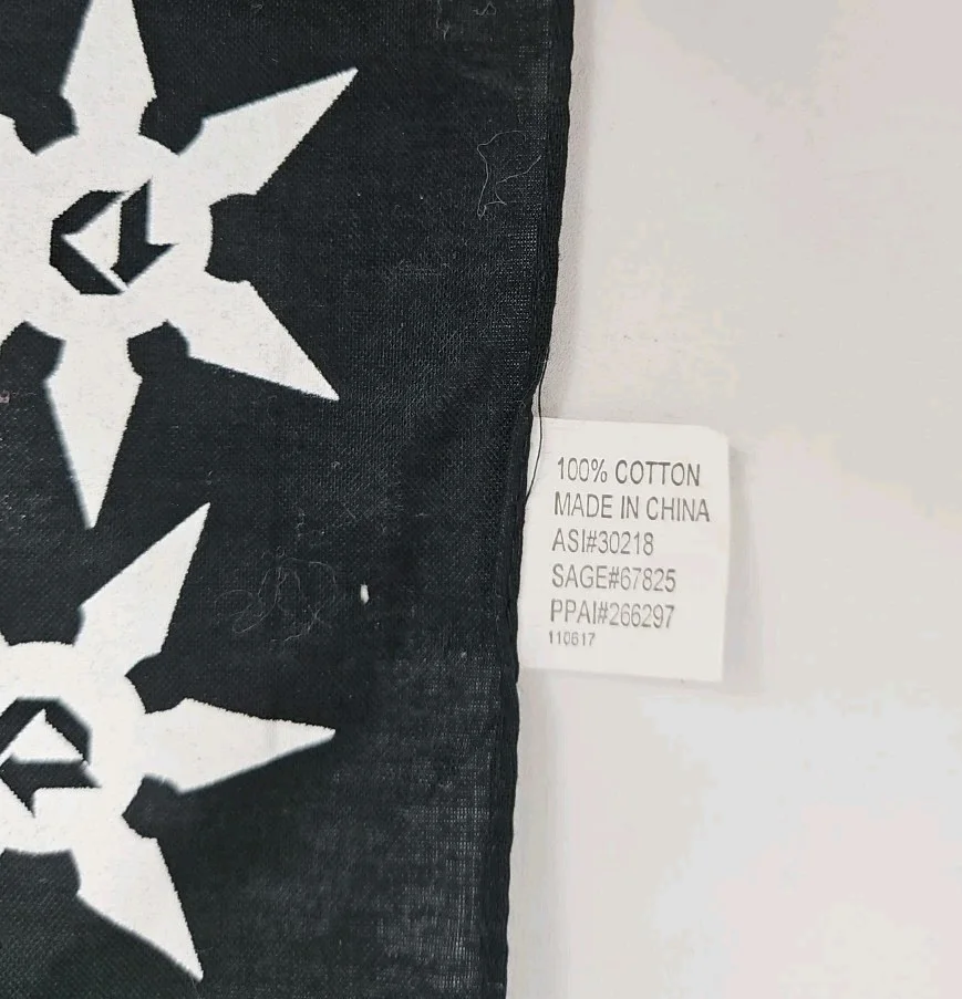 Datsik Signed Bandana - Official Ninja Squad Tour Merch - Dubstep/EDM, image 5