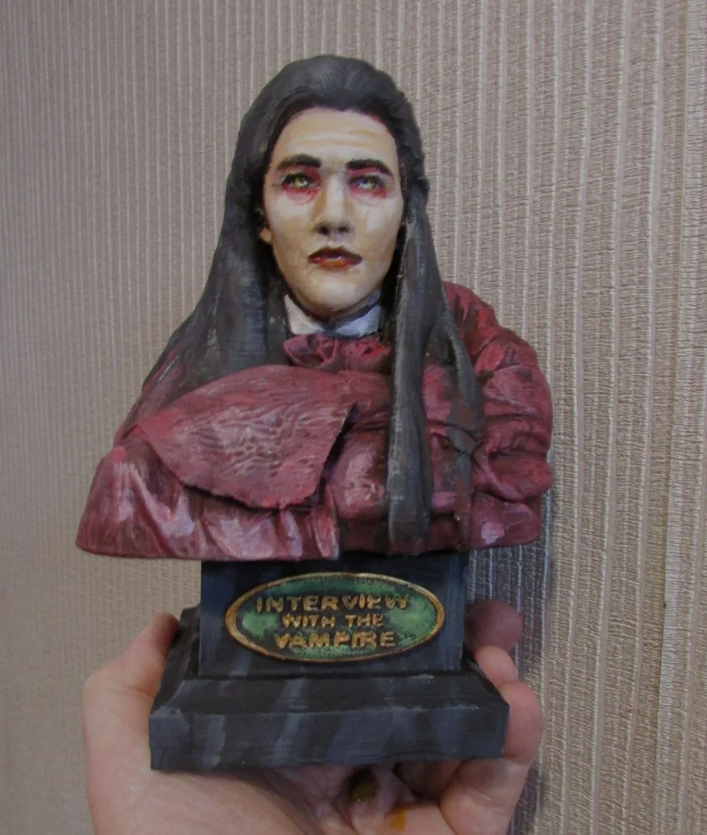 INTERVIEW WITH THE VAMPIRE ARMAND 1/4 BUST/ STATUE FINISHED, image 2