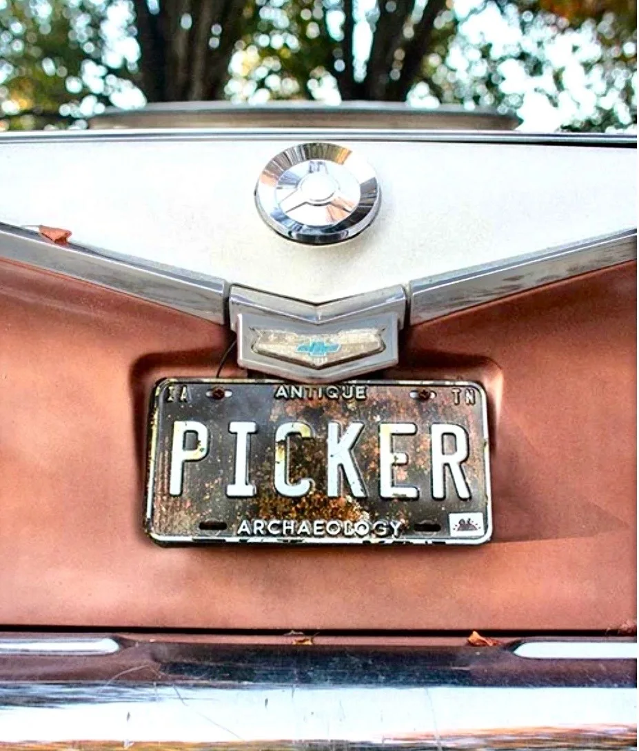 PICKER Antique Archaeology ~ License Plate ~ BRAND NEW SEALED, image 3