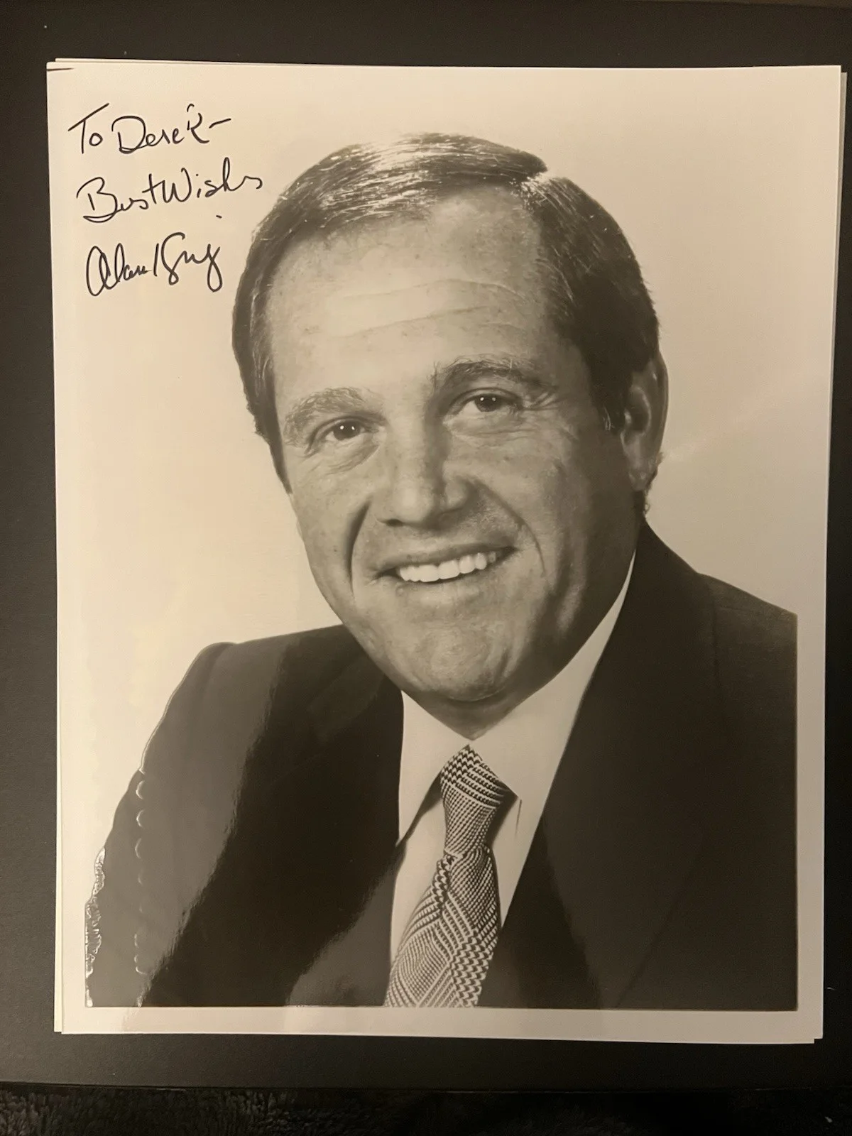 Alan King — Alan King ~ Autographed Photo ~ 8”x10” ~ 1988 ‘Memories Of Me’