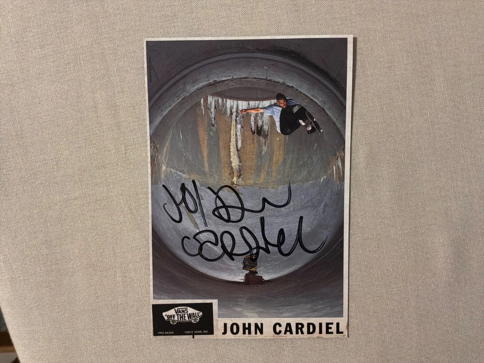 Tony Alva and John Cardiel Signed 4x6 Vans Prints, image 3