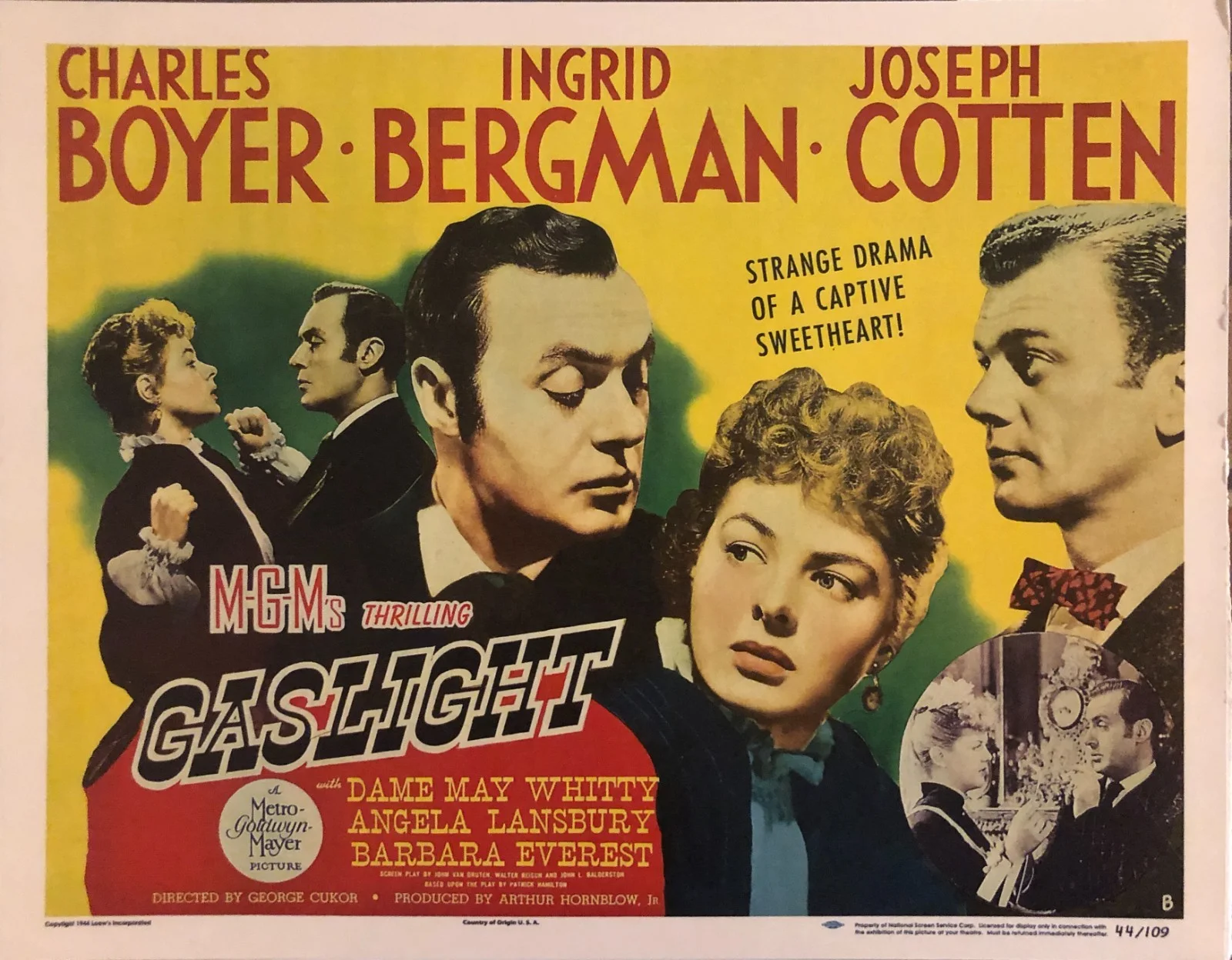 Angela Lansbury — Angela Lansbury Autographed Memorabilia w/ Gaslight Lobby cards and photos, изображение 2