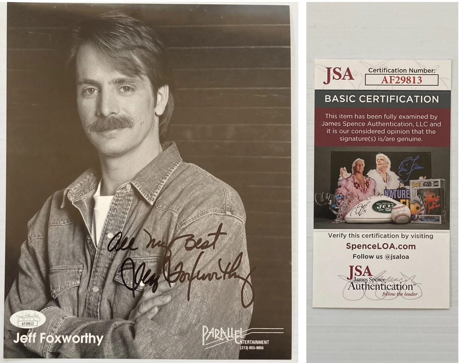 Jeff Foxworthy — Comedian Actor Jeff Foxworthy Signed Autograph 8x10 Photo - JSA Cert - FREE S&H!