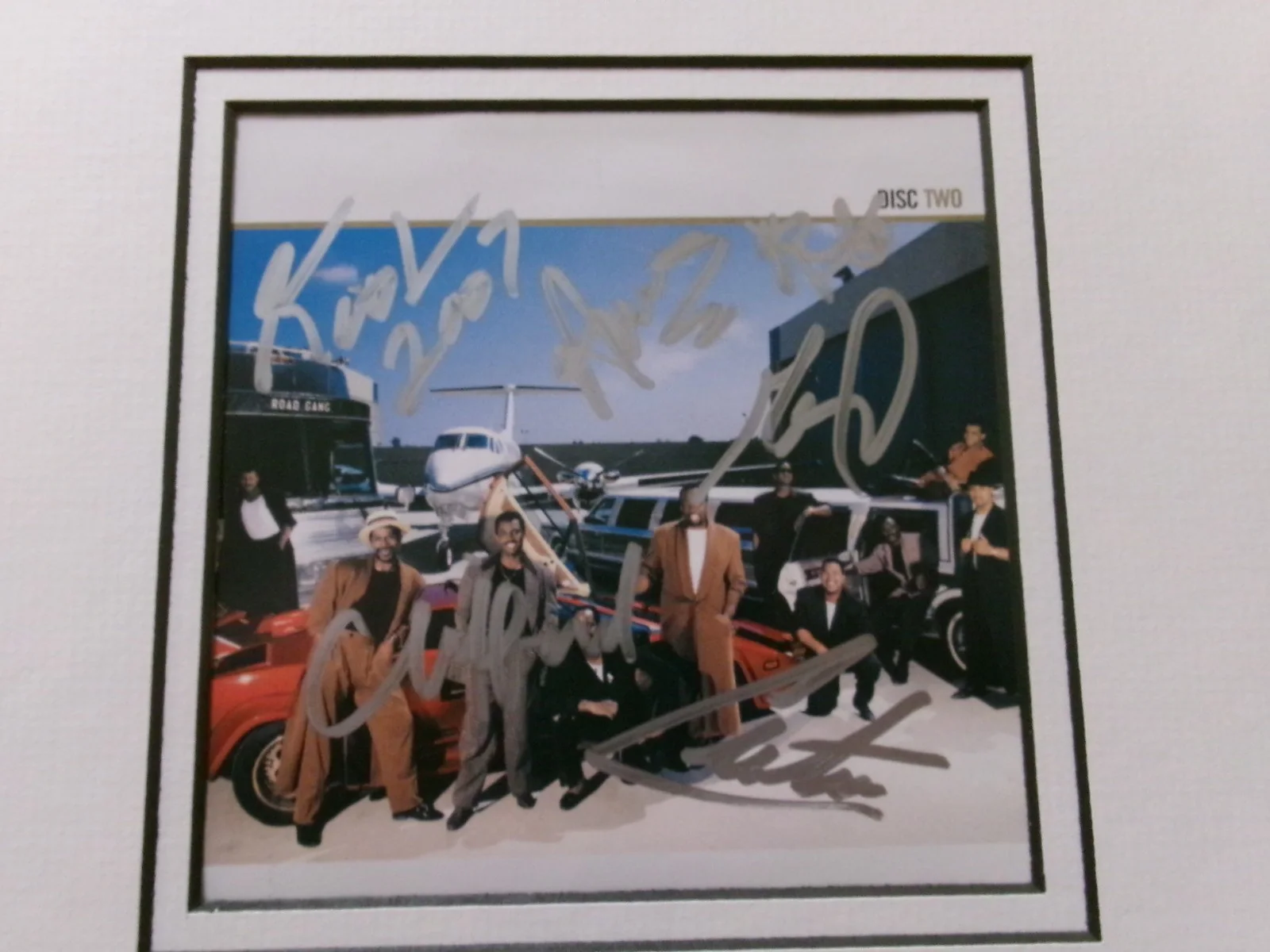 Cool, The Gang — Signed Cool & The Gang 6 x 4 Photo Double Matte 11 x 14 Frame Tru Vue Glass COA, изображение 4